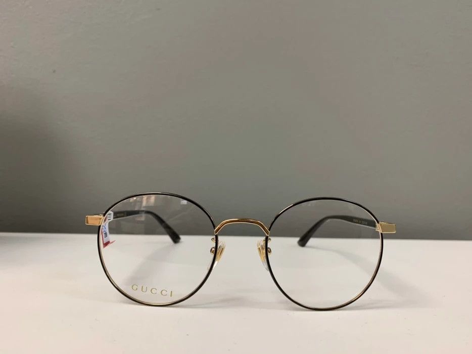 Gucci NEW Gucci GG0297 Round Wire Glasses Eyeglasses Size ONE SIZE - 1 Thumbnail