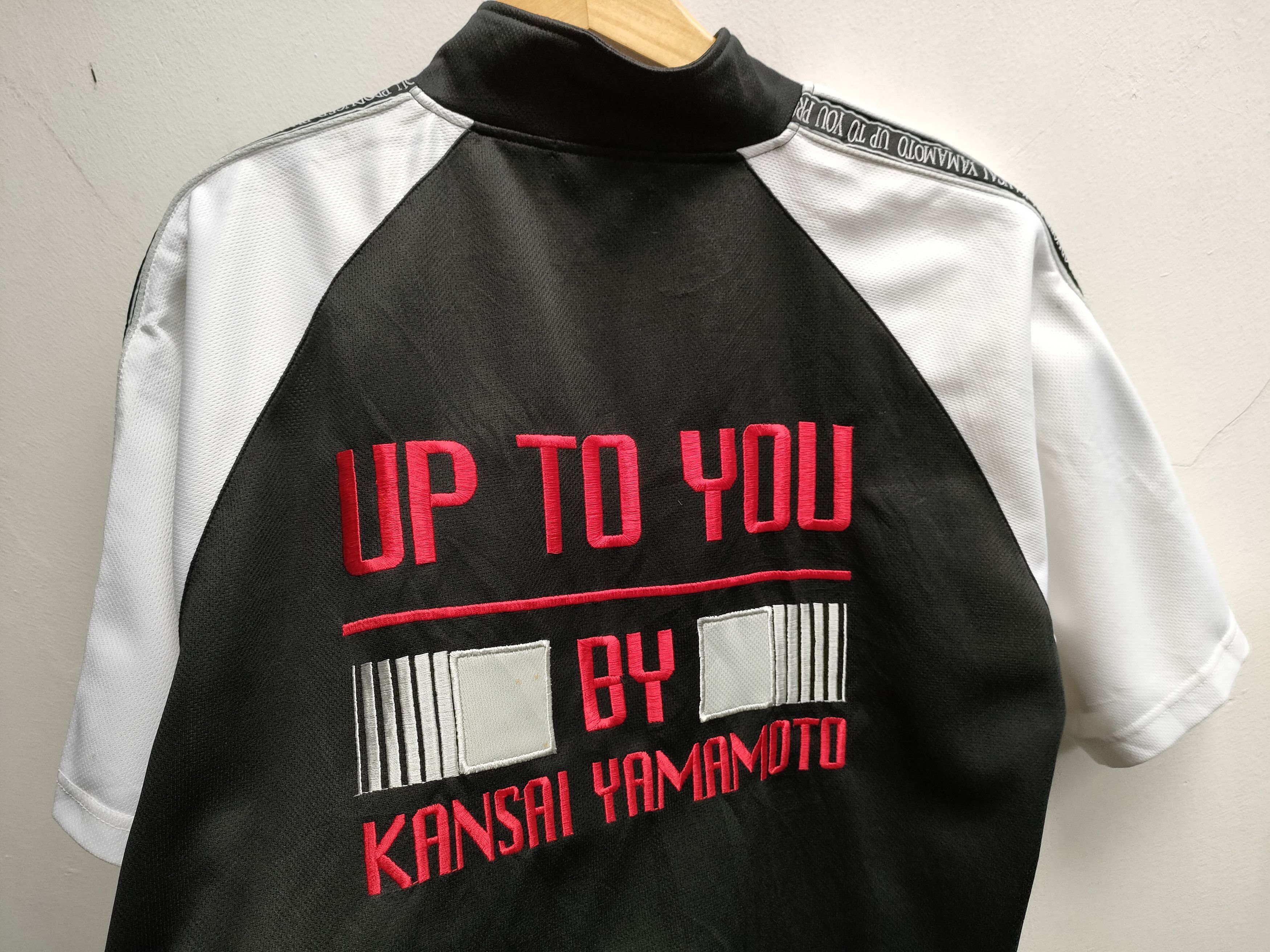 Kansai Yamamoto Vintage Kansai Yamamoto Shortsleeve Track Jacket Size US L / EU 52-54 / 3 - 2 Thumbnail