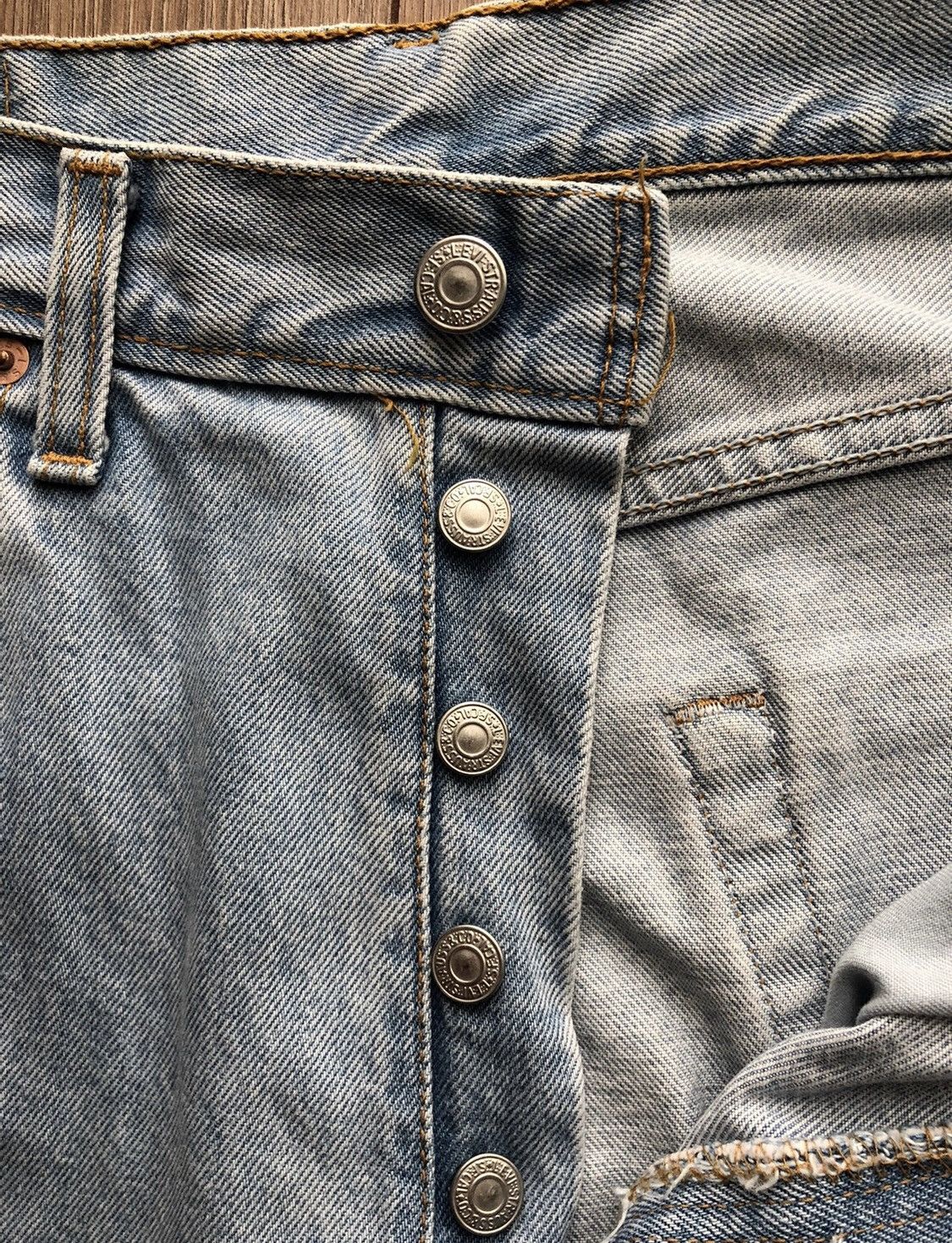 Levi's × Vintage Stunning Vintage Classic Levis Strauss 510 white denim jeans Size US 31 - 4 Thumbnail