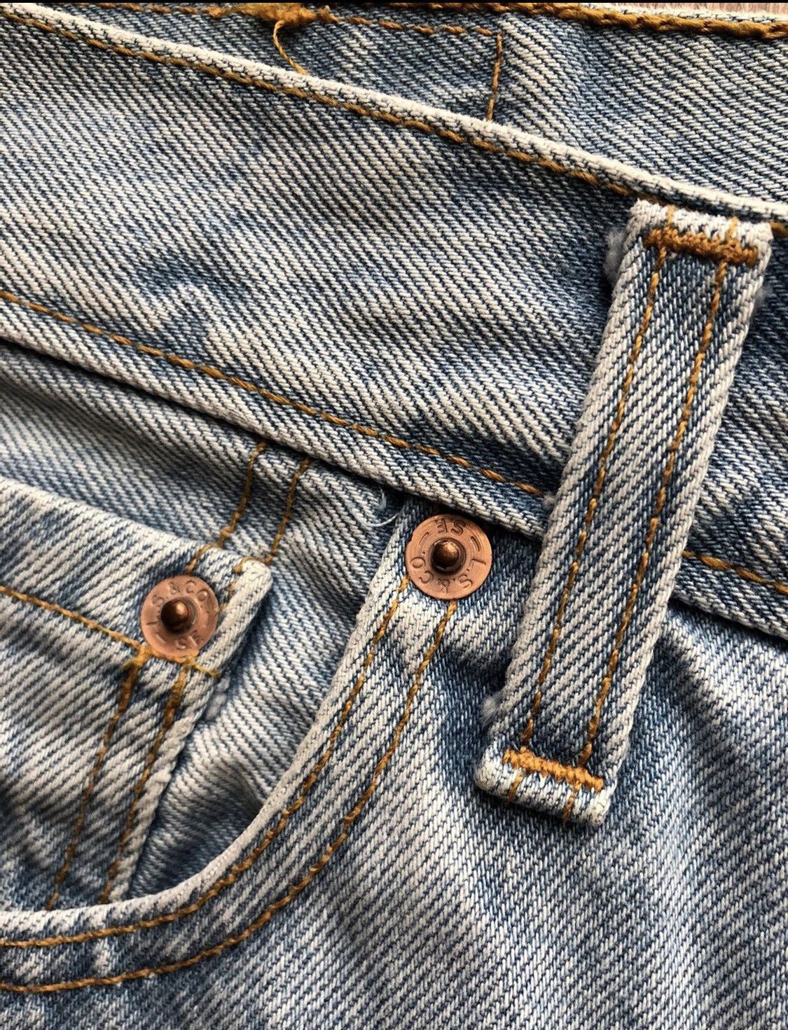 Levi's × Vintage Stunning Vintage Classic Levis Strauss 510 white denim jeans Size US 31 - 5 Thumbnail