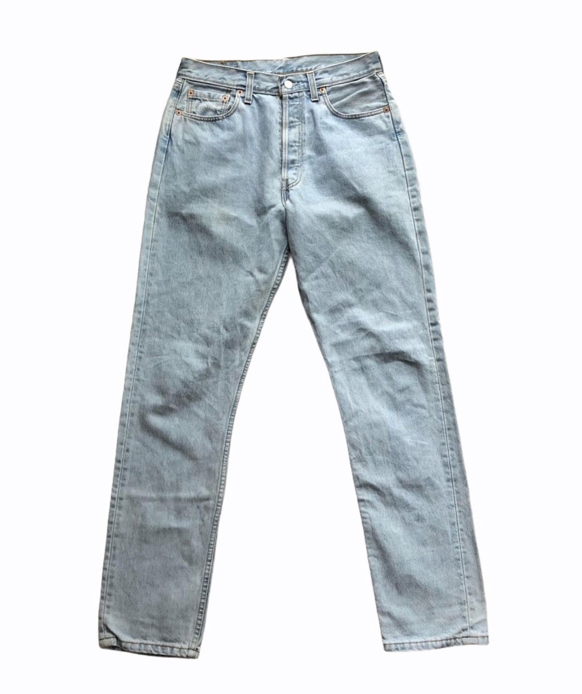 Levi's × Vintage Stunning Vintage Classic Levis Strauss 510 white denim jeans Size US 31 - 1 Thumbnail