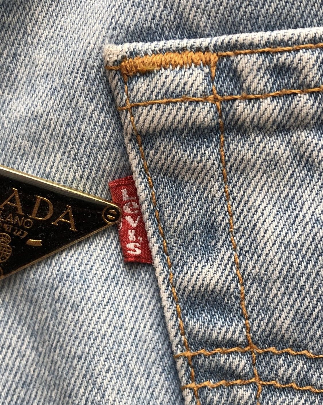 Levi's × Vintage Stunning Vintage Classic Levis Strauss 510 white denim jeans Size US 31 - 11 Thumbnail