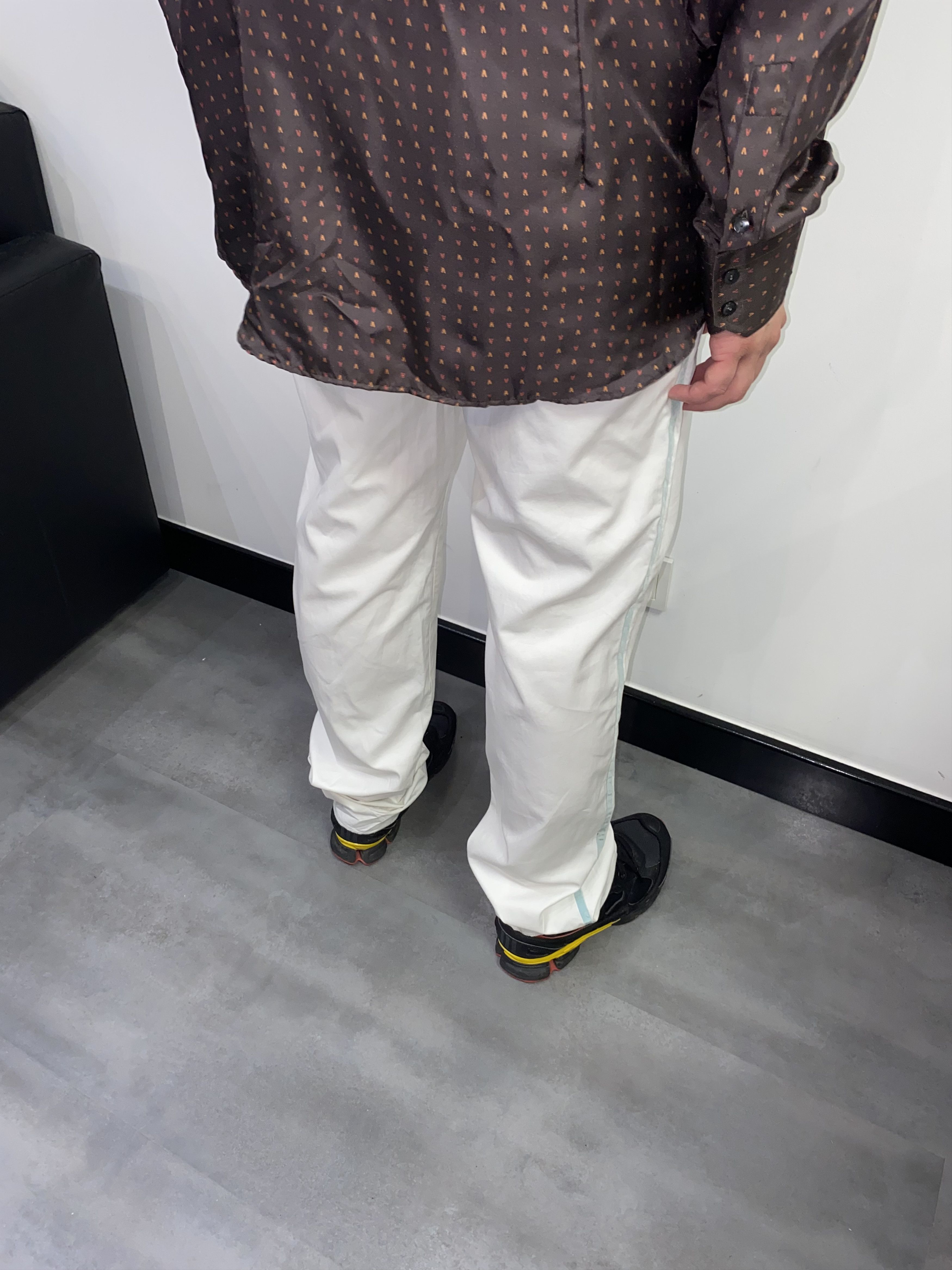 Alexander McQueen SS07 Alexander McQueen Turqoise Striped Cream Pants Size US 36 / EU 52 - 6 Thumbnail