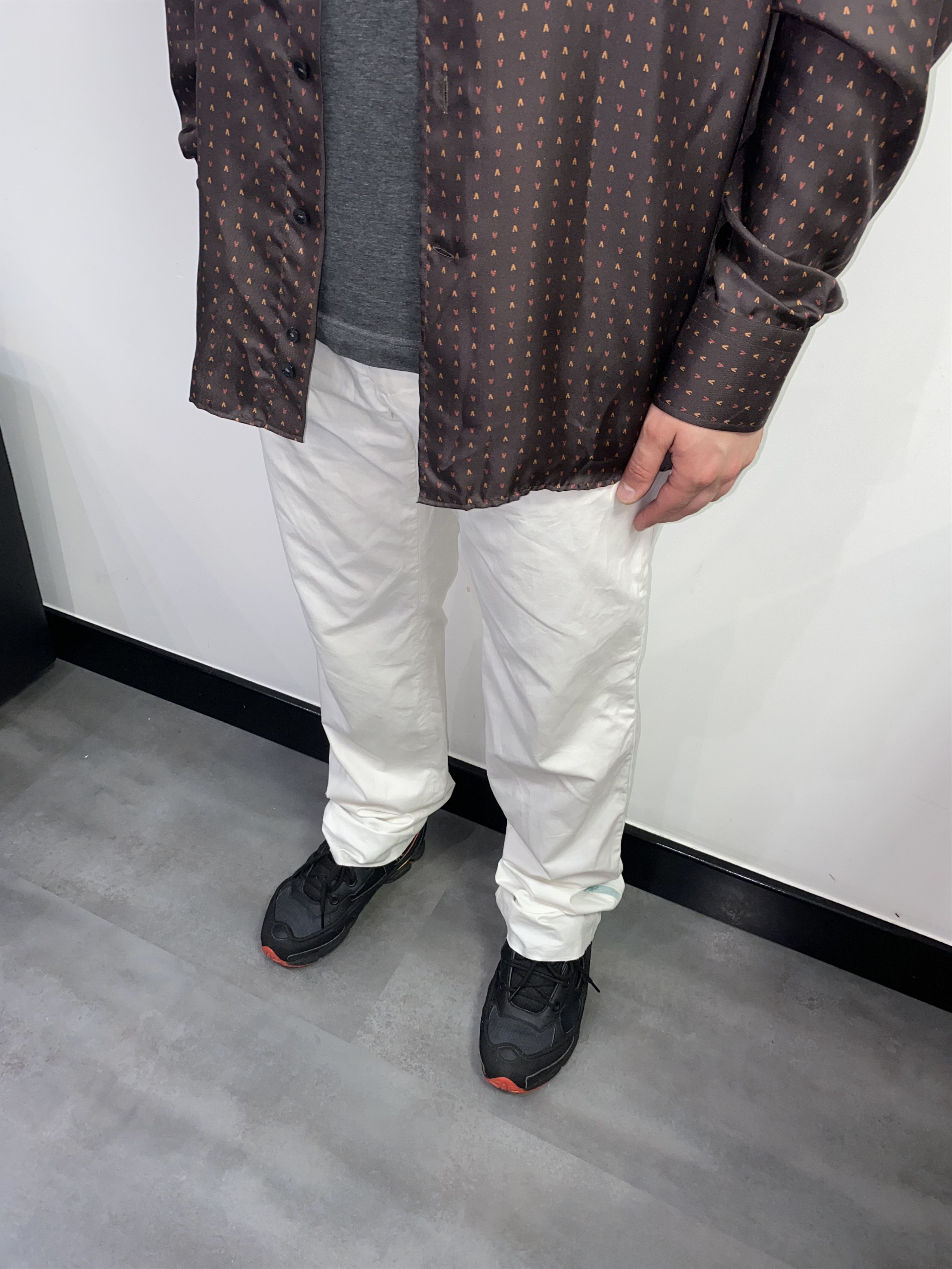 Alexander McQueen SS07 Alexander McQueen Turqoise Striped Cream Pants Size US 36 / EU 52 - 4 Thumbnail