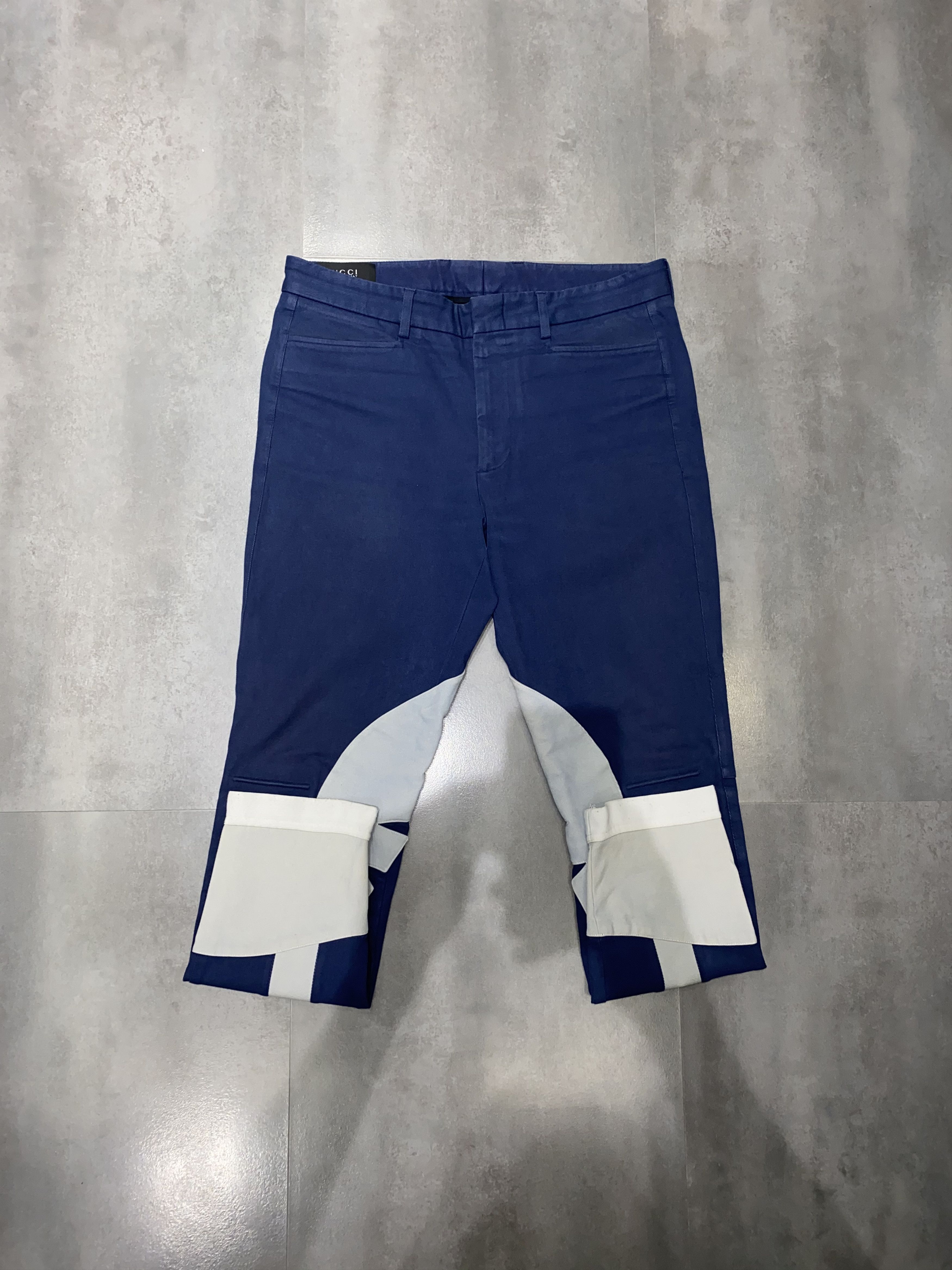 Gucci Gucci Navy Track Biker Pants Size US 32 / EU 48 - 5 Thumbnail