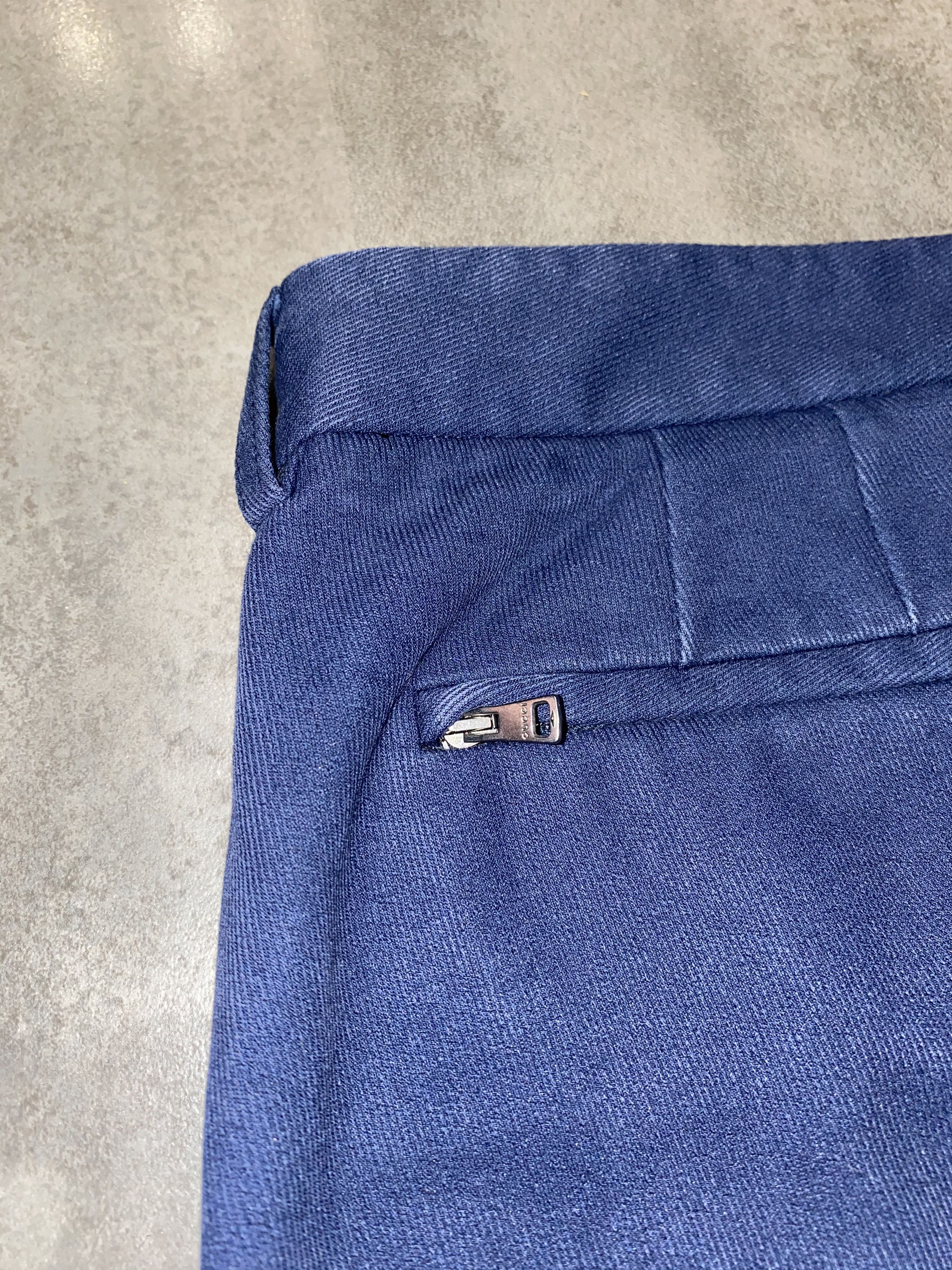 Gucci Gucci Navy Track Biker Pants Size US 32 / EU 48 - 9 Thumbnail