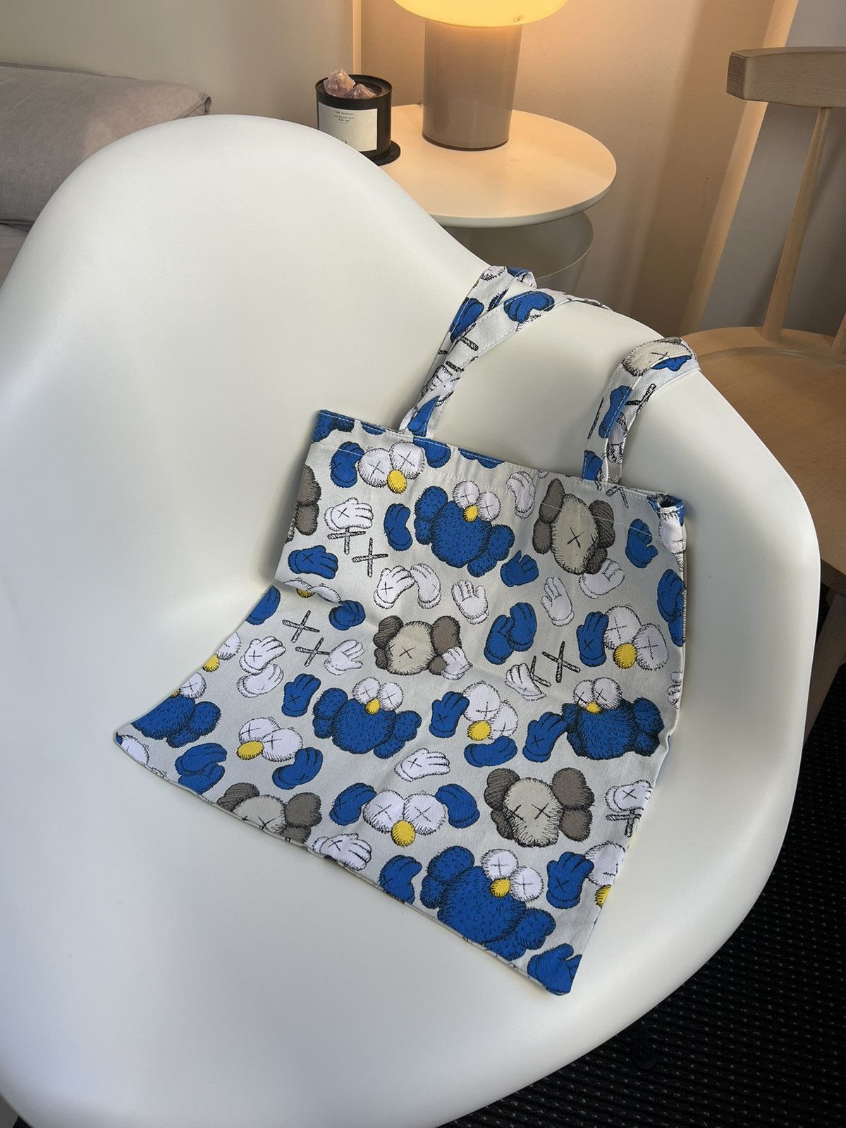 Kaws Kaws Seeing/Watching Pattern IFS tote bag Kaws holiday Size ONE SIZE - 10 Thumbnail