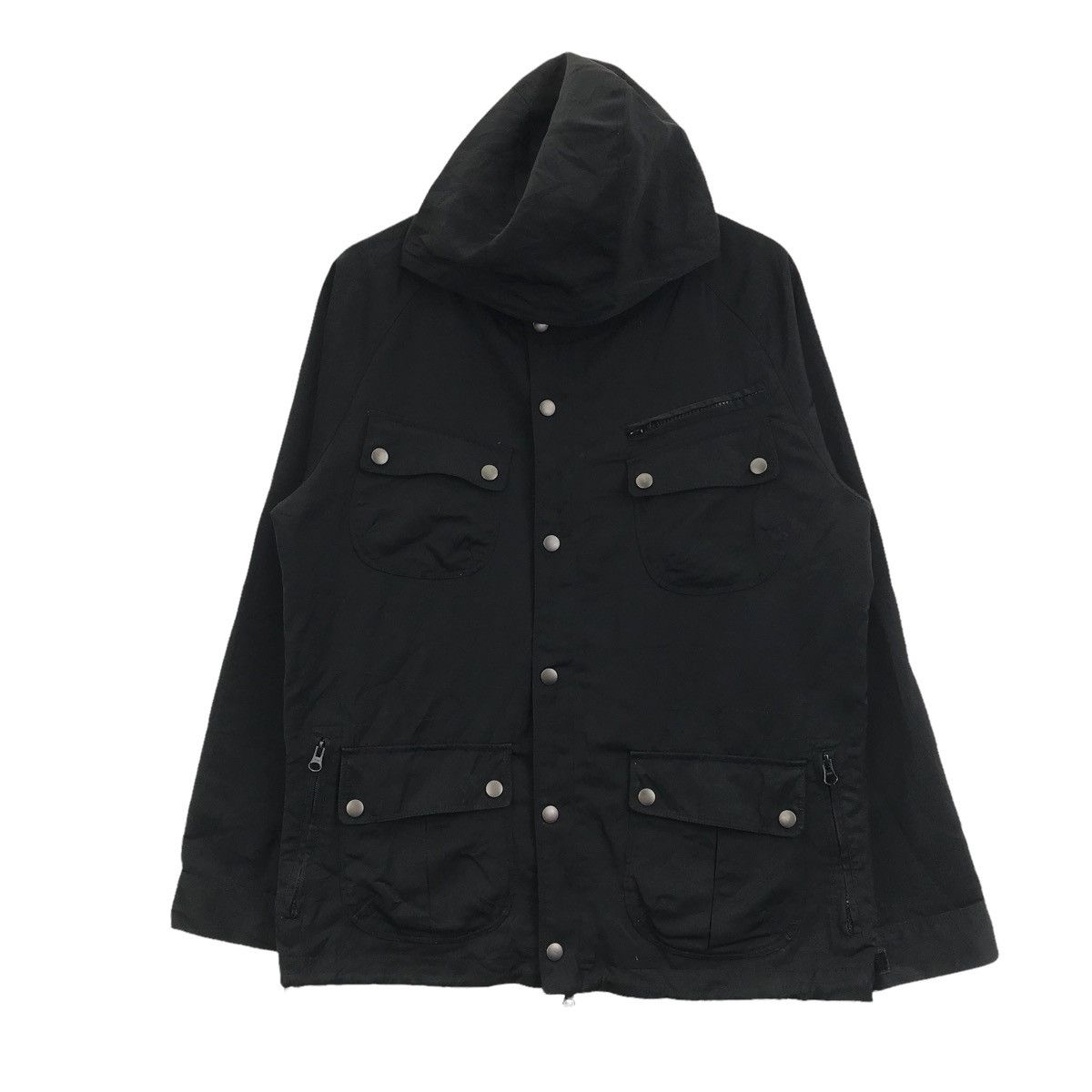 Vtg 90’ BOYCOTT JAPAN DESIGNER Tactical Jacket Windbreaker