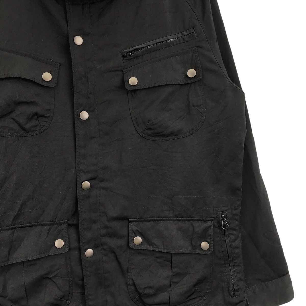 Vtg 90’ BOYCOTT JAPAN DESIGNER Tactical Jacket Windbreaker