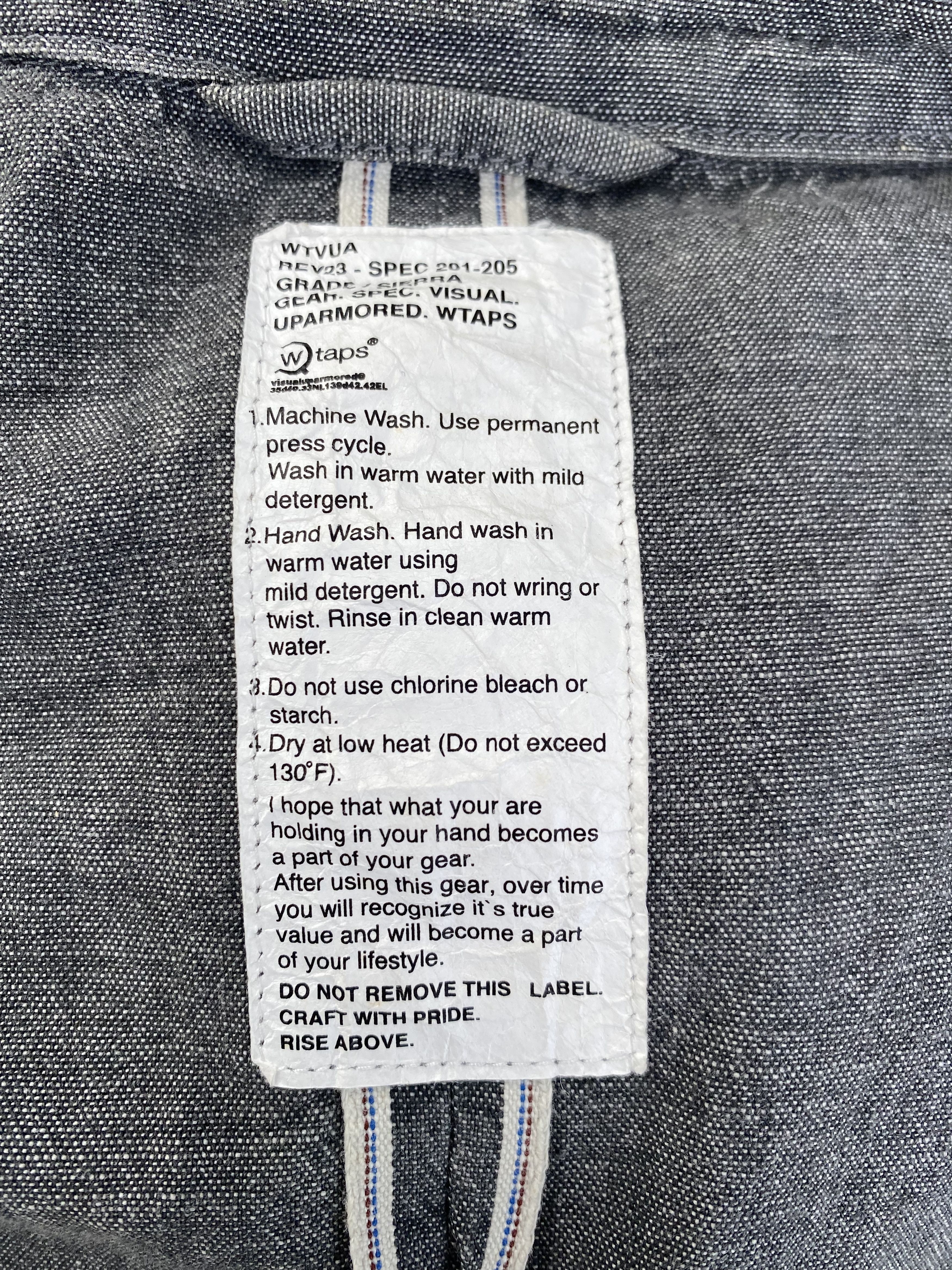 Wtaps WTAPS SPEC 201-205 GRADE SIERRA GEAR VISUAL CASUAL JACKET Size US S / EU 44-46 / 1 - 5 Thumbnail