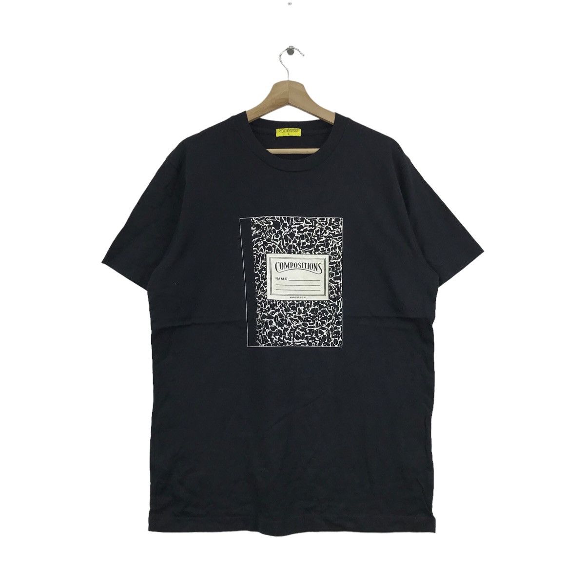 Vtg ROY LICHTENSTEIN COMPOSITIONS Comic Strip Tee Shirt M