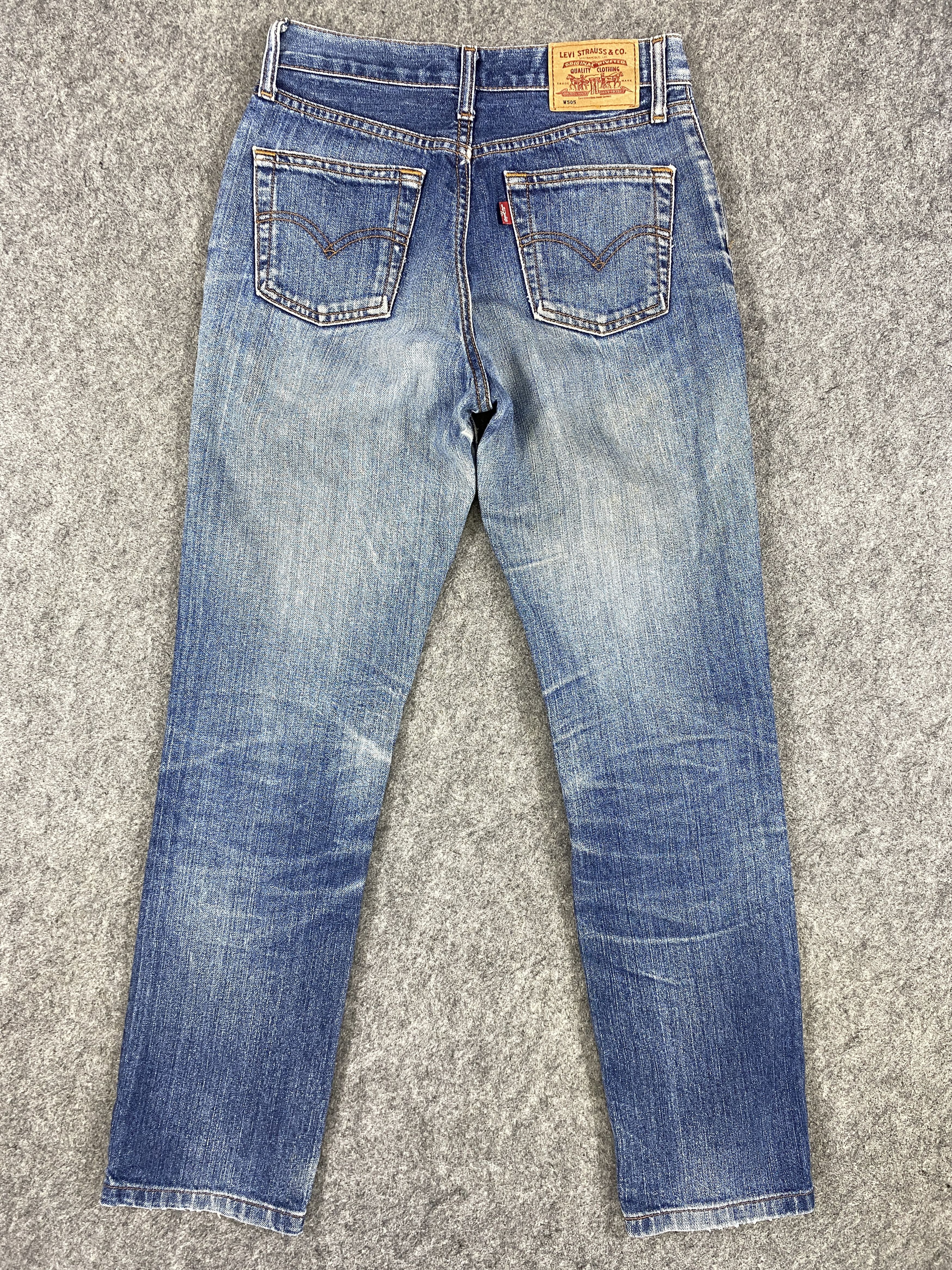 Levi's Whisker Blue Vintage Levi's 505 26x28.5 Denim -JN1240 Size US 26 / EU 42 - 2 Thumbnail