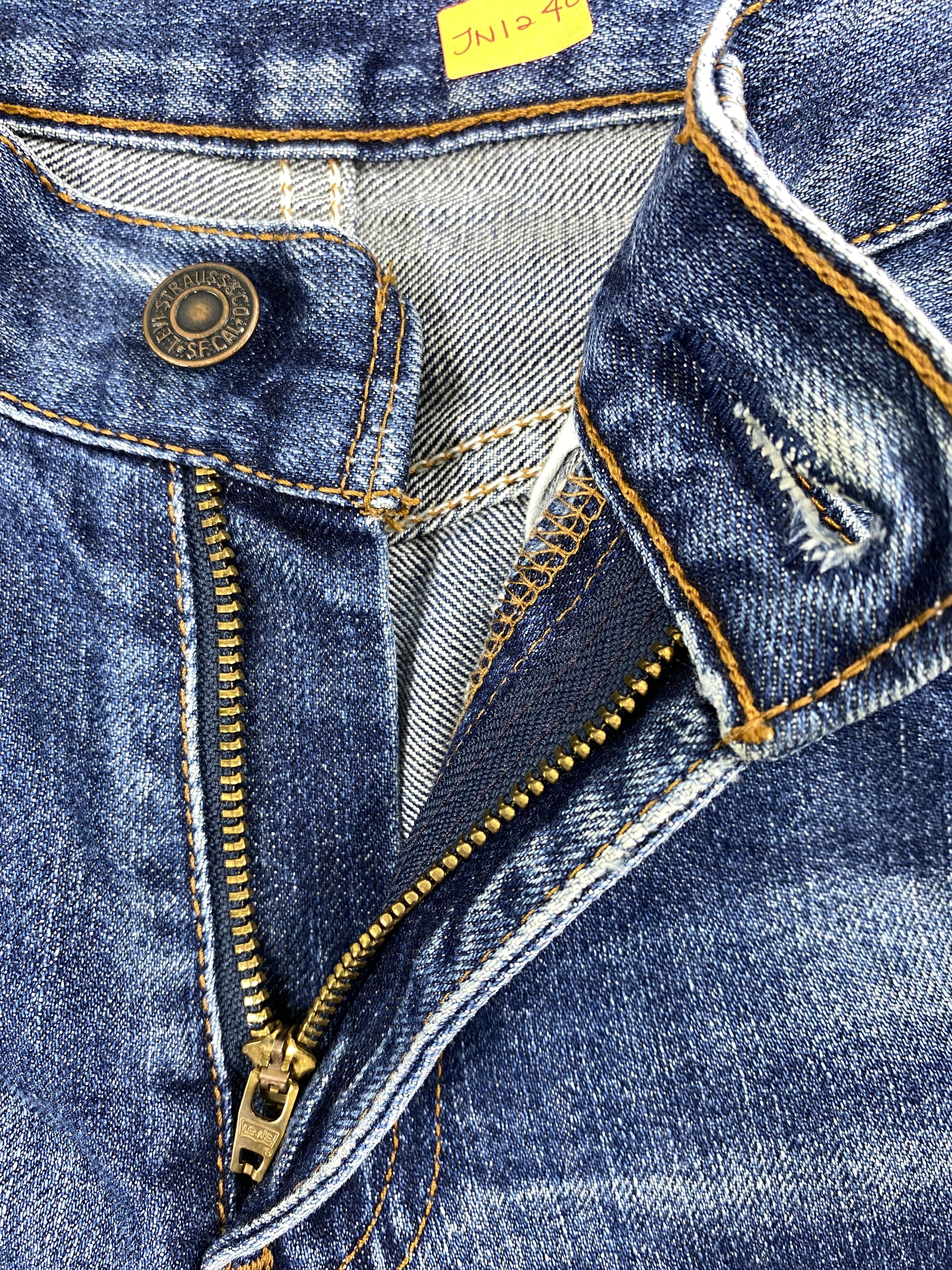 Levi's Whisker Blue Vintage Levi's 505 26x28.5 Denim -JN1240 Size US 26 / EU 42 - 6 Thumbnail