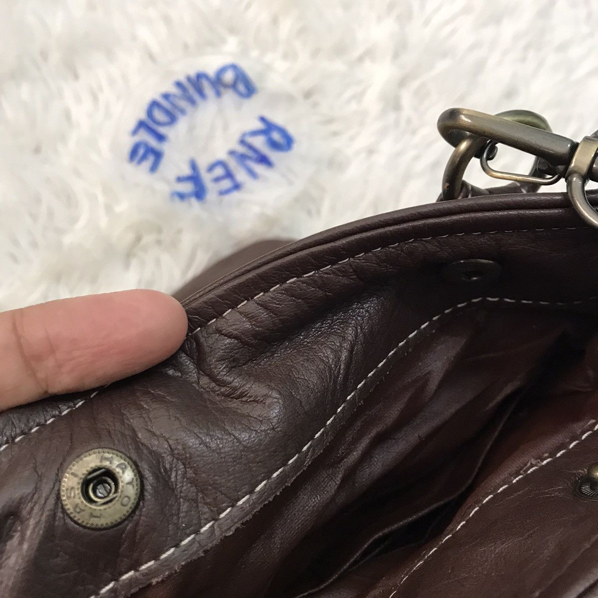 Japanese Brand Pheasant original handbag crossbody bag Size ONE SIZE - 16 Thumbnail
