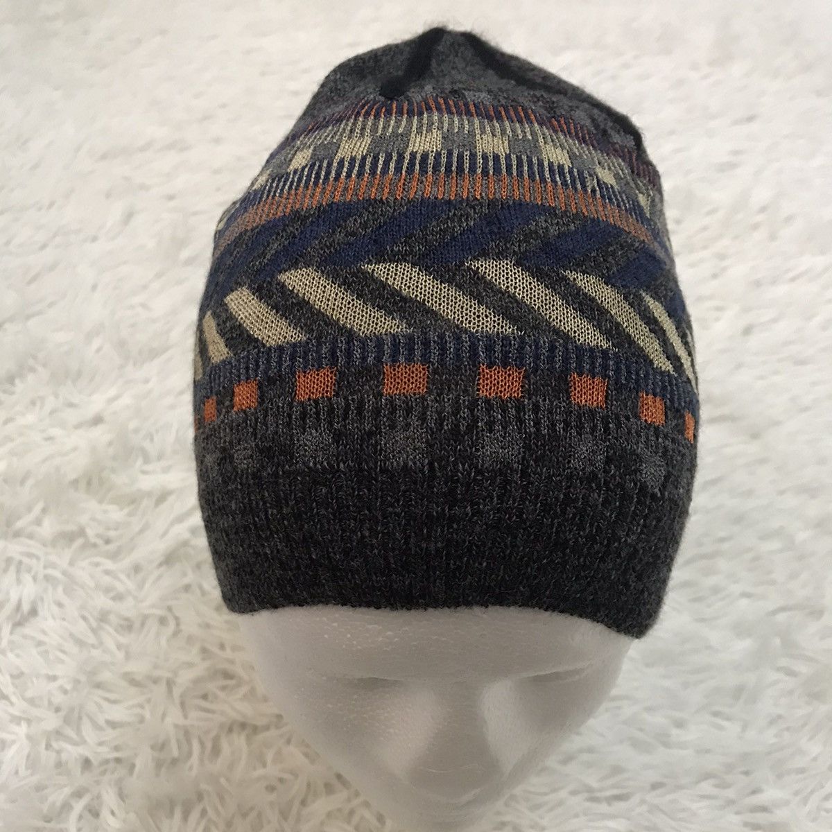 Hiroko Koshino Homme Hiroko koshino bis beanie hat snow cap made in Japan Size ONE SIZE - 7 Thumbnail