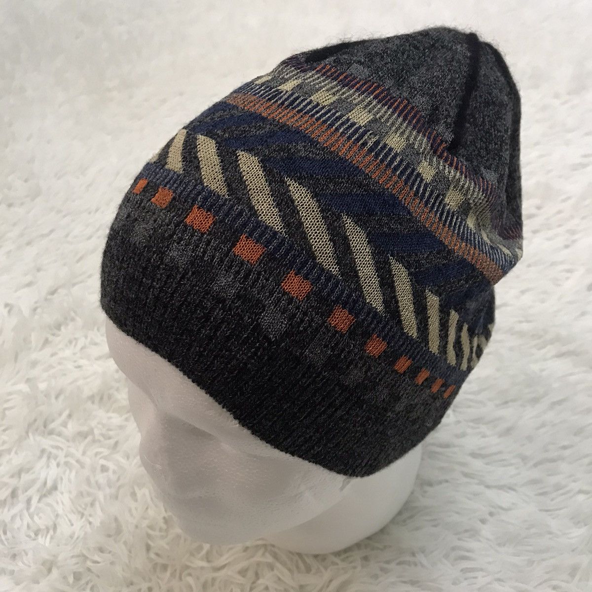Hiroko Koshino Homme Hiroko koshino bis beanie hat snow cap made in Japan Size ONE SIZE - 9 Thumbnail