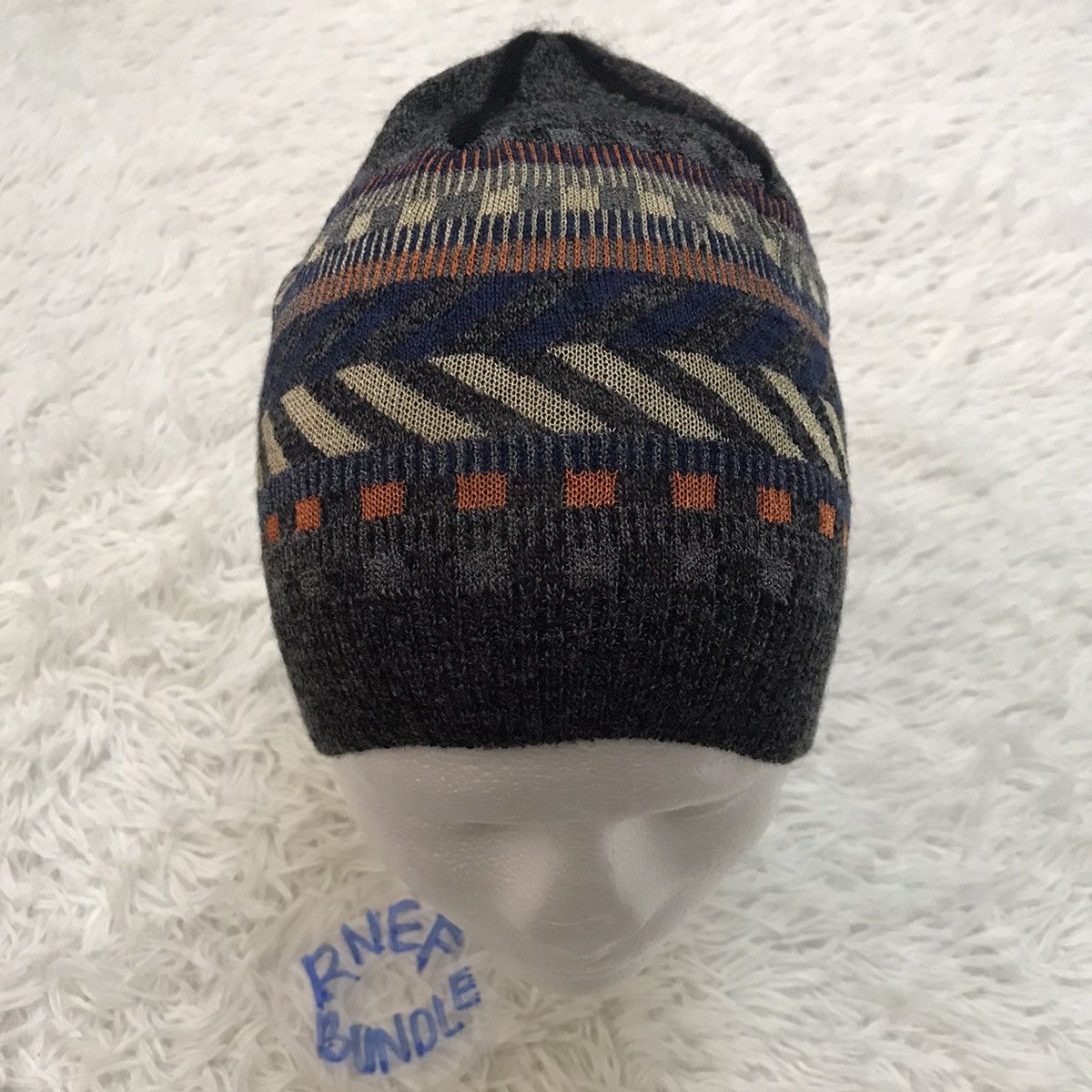 Hiroko Koshino Homme Hiroko koshino bis beanie hat snow cap made in Japan Size ONE SIZE - 8 Thumbnail