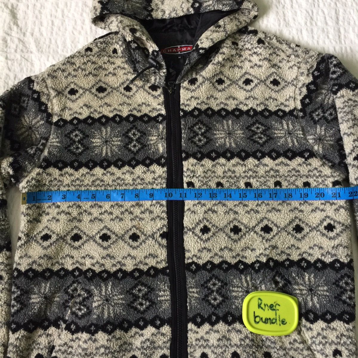 Japanese Brand Chapman native nice design fleece jacket hoodie sweater Size US M / EU 48-50 / 2 - 16 Thumbnail