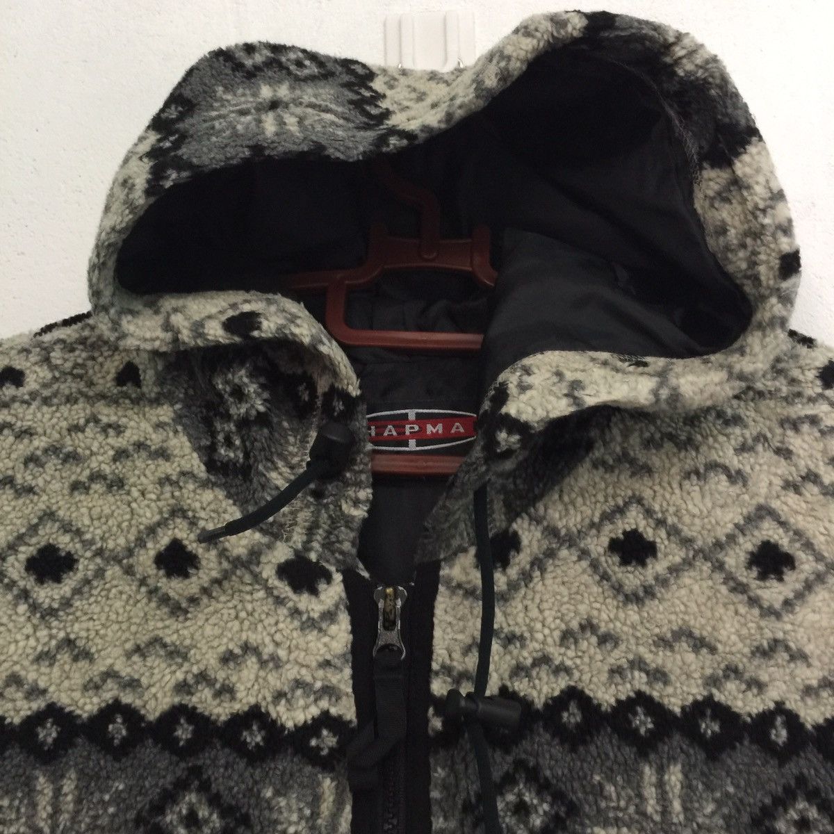 Japanese Brand Chapman native nice design fleece jacket hoodie sweater Size US M / EU 48-50 / 2 - 5 Thumbnail