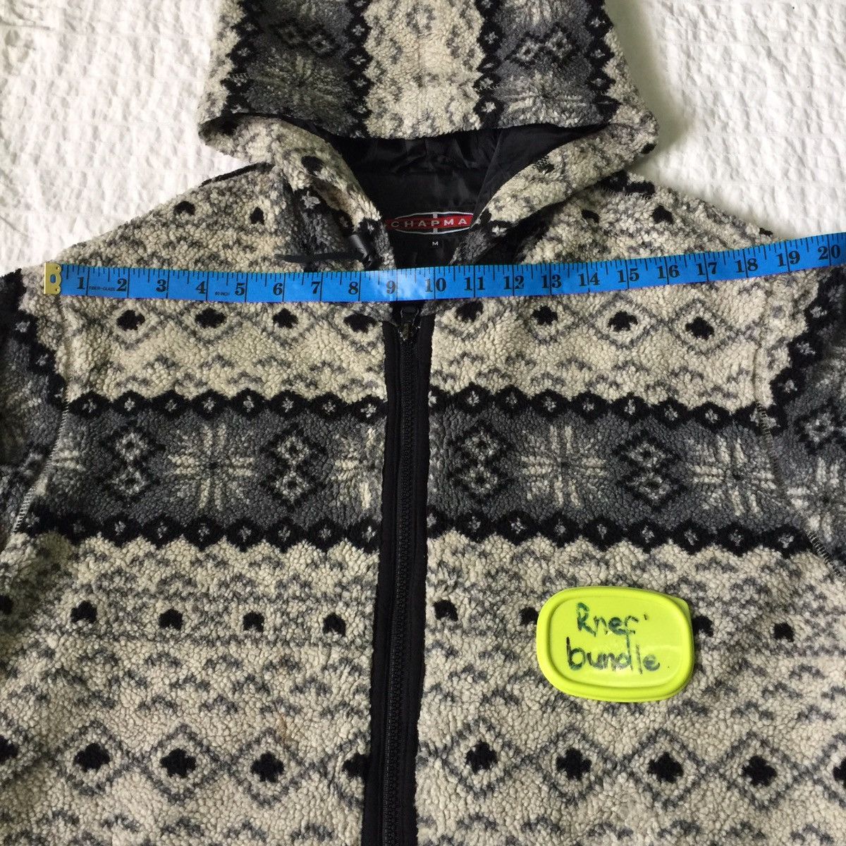 Japanese Brand Chapman native nice design fleece jacket hoodie sweater Size US M / EU 48-50 / 2 - 15 Thumbnail