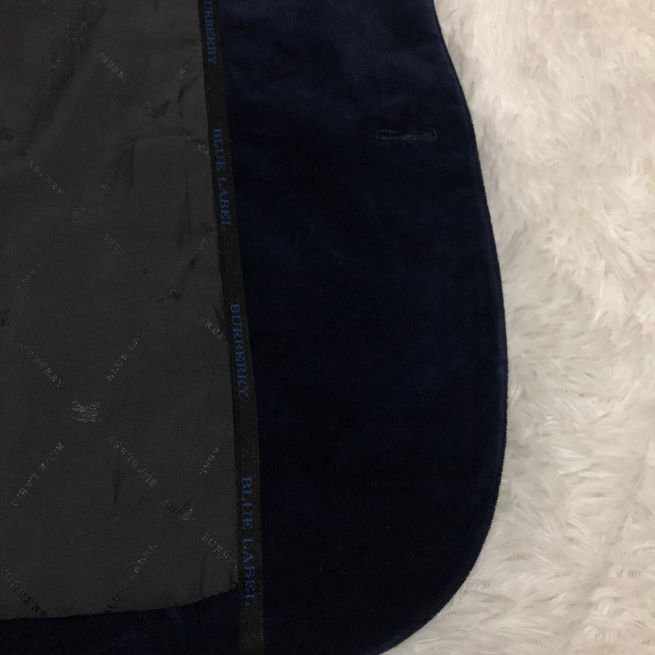 Burberry Burberry London Blue Label Velvet Jacket made in Japan Size US M / EU 48-50 / 2 - 8 Thumbnail