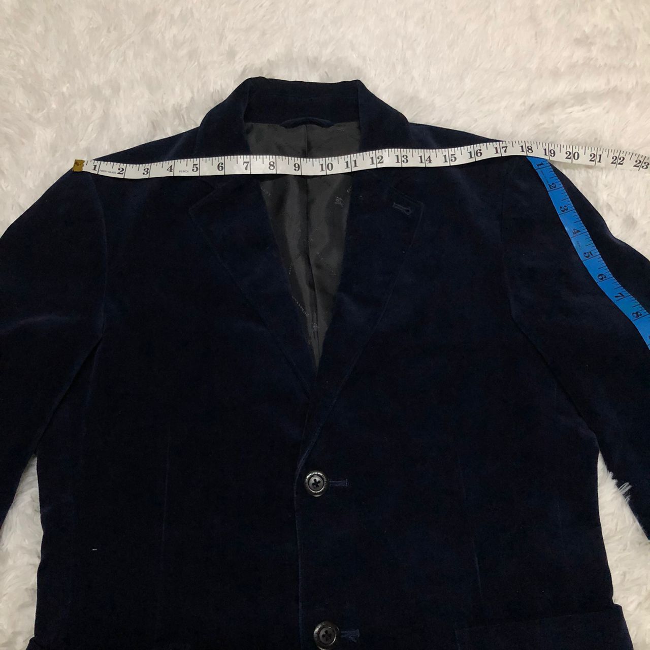 Burberry Burberry London Blue Label Velvet Jacket made in Japan Size US M / EU 48-50 / 2 - 4 Thumbnail