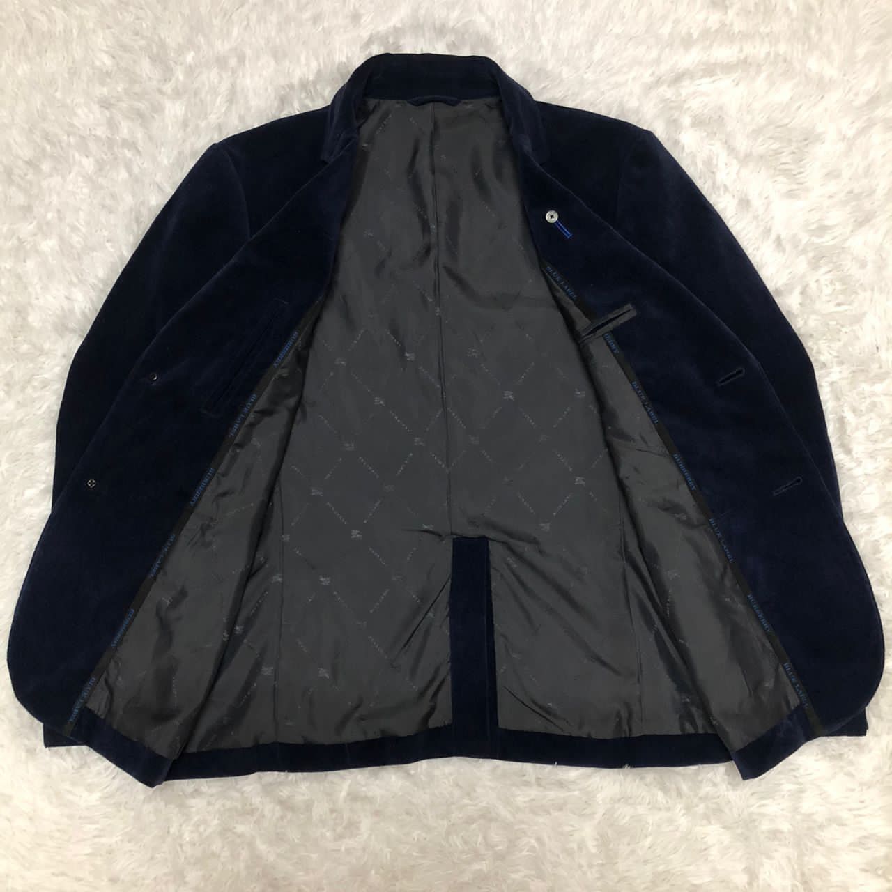Burberry Burberry London Blue Label Velvet Jacket made in Japan Size US M / EU 48-50 / 2 - 6 Thumbnail