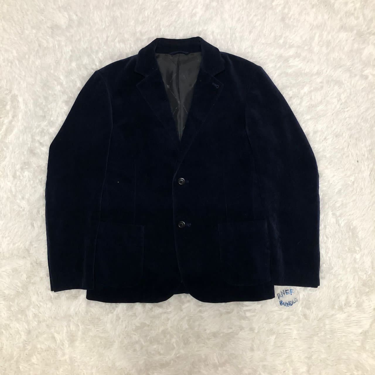 Burberry Burberry London Blue Label Velvet Jacket made in Japan Size US M / EU 48-50 / 2 - 1 Thumbnail