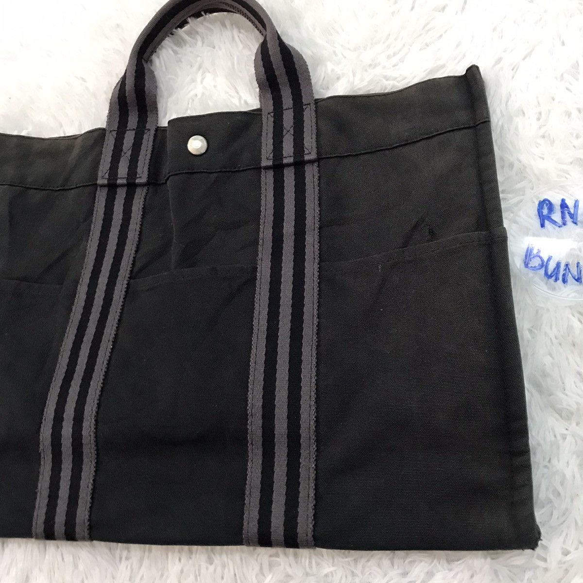 Hermes Rare‼️ Distressed Hermes tote bag made in France Size ONE SIZE - 8 Thumbnail