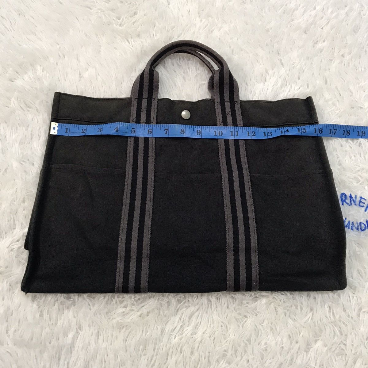 Hermes Rare‼️ Distressed Hermes tote bag made in France Size ONE SIZE - 4 Thumbnail