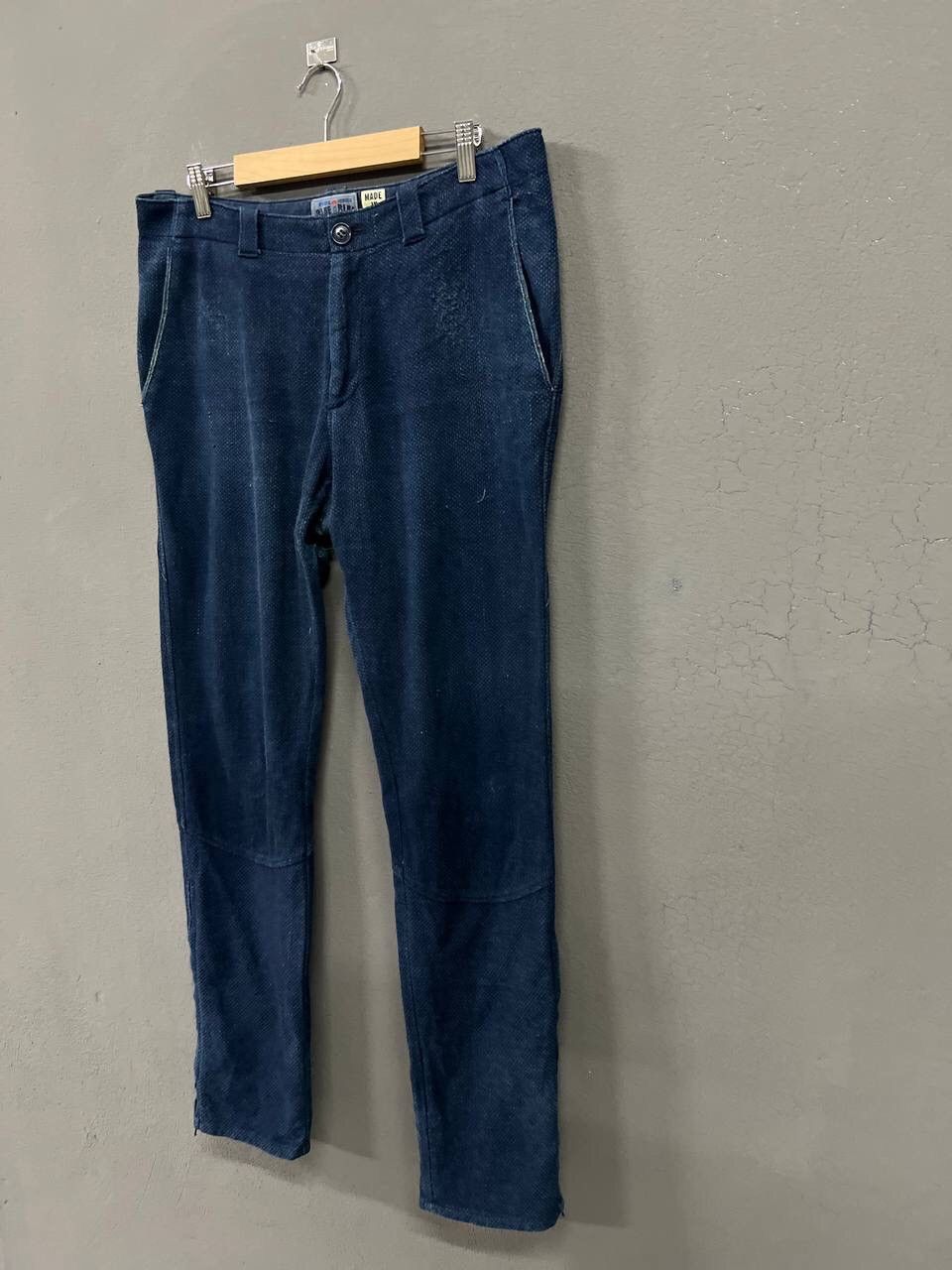 Blue Blue Japan VINTAGE BLUE BLUE JAPAN PURE INDIGO PANTS Size US 34 / EU 50 - 3 Thumbnail