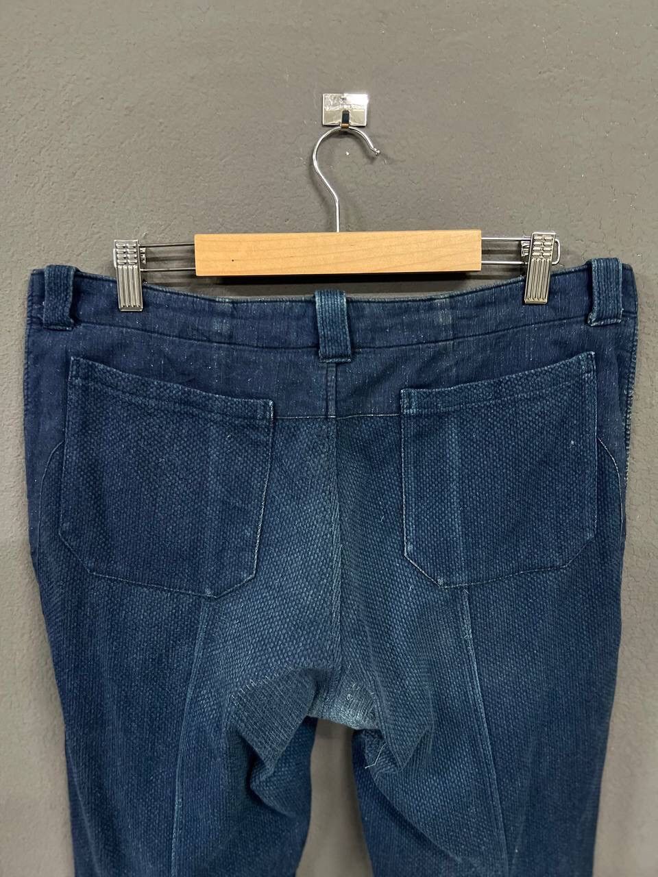 Blue Blue Japan VINTAGE BLUE BLUE JAPAN PURE INDIGO PANTS Size US 34 / EU 50 - 13 Thumbnail