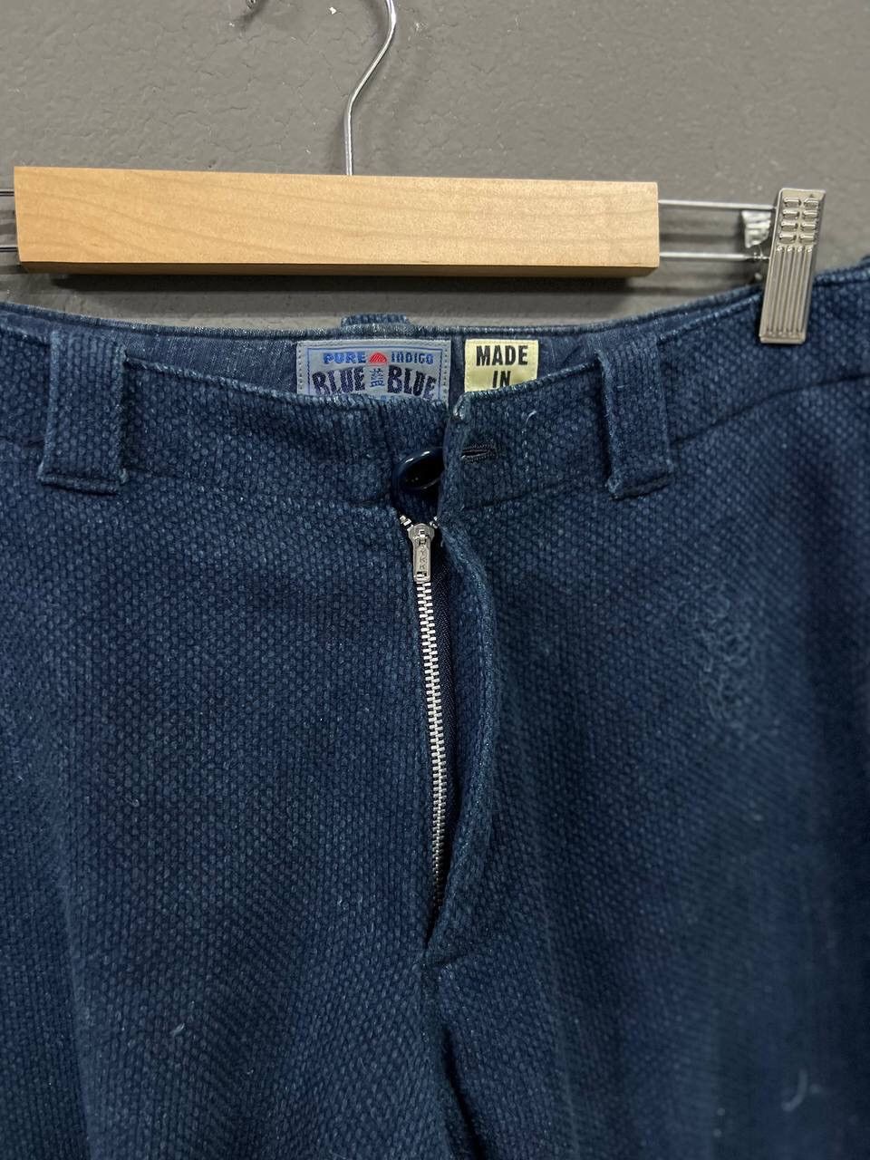 Blue Blue Japan VINTAGE BLUE BLUE JAPAN PURE INDIGO PANTS Size US 34 / EU 50 - 16 Thumbnail