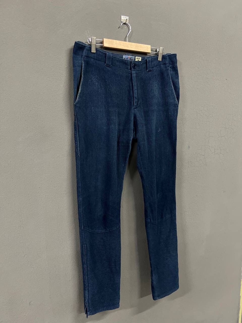 Blue Blue Japan VINTAGE BLUE BLUE JAPAN PURE INDIGO PANTS Size US 34 / EU 50 - 2 Thumbnail