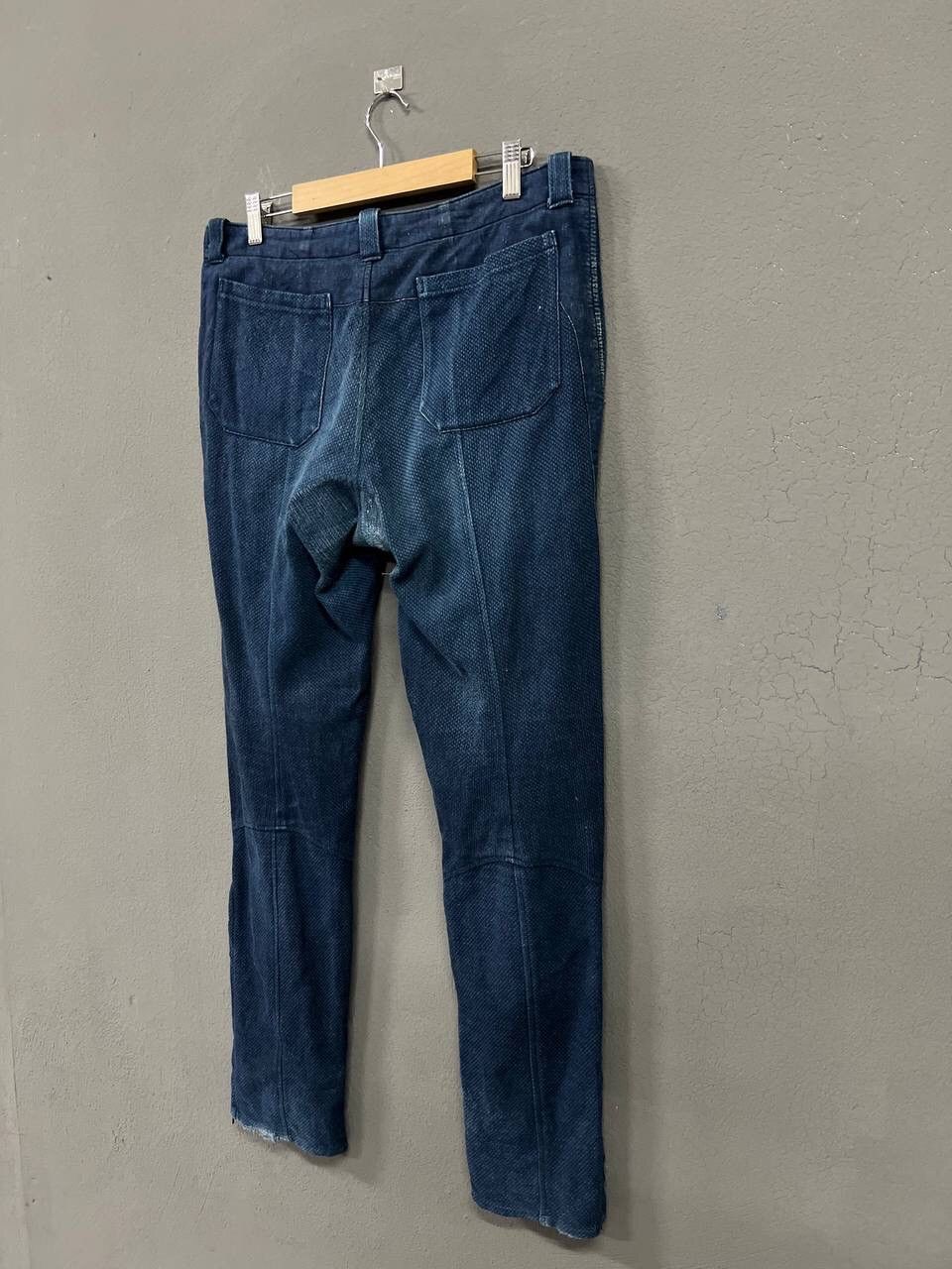 Blue Blue Japan VINTAGE BLUE BLUE JAPAN PURE INDIGO PANTS Size US 34 / EU 50 - 11 Thumbnail