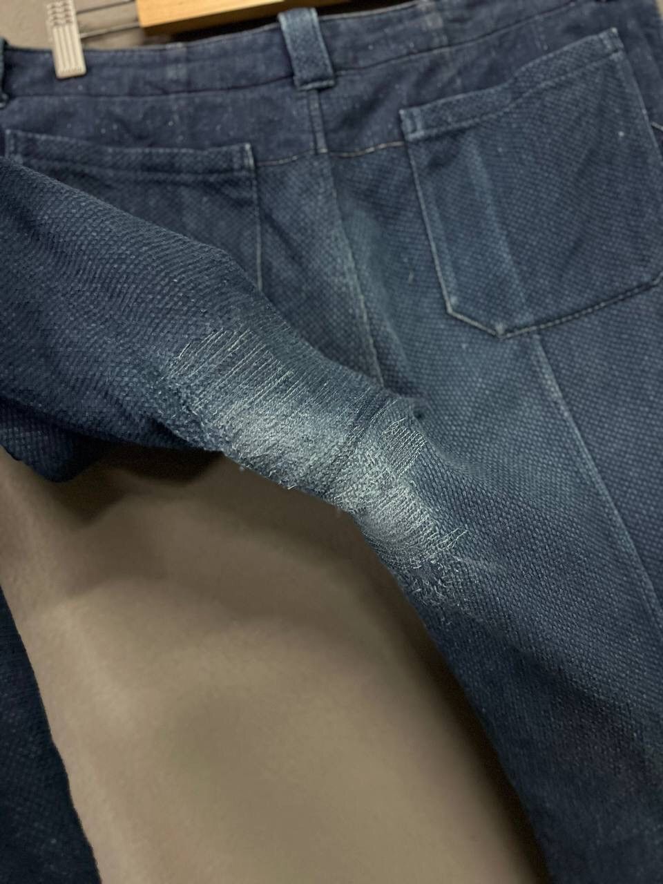 Blue Blue Japan VINTAGE BLUE BLUE JAPAN PURE INDIGO PANTS Size US 34 / EU 50 - 14 Thumbnail