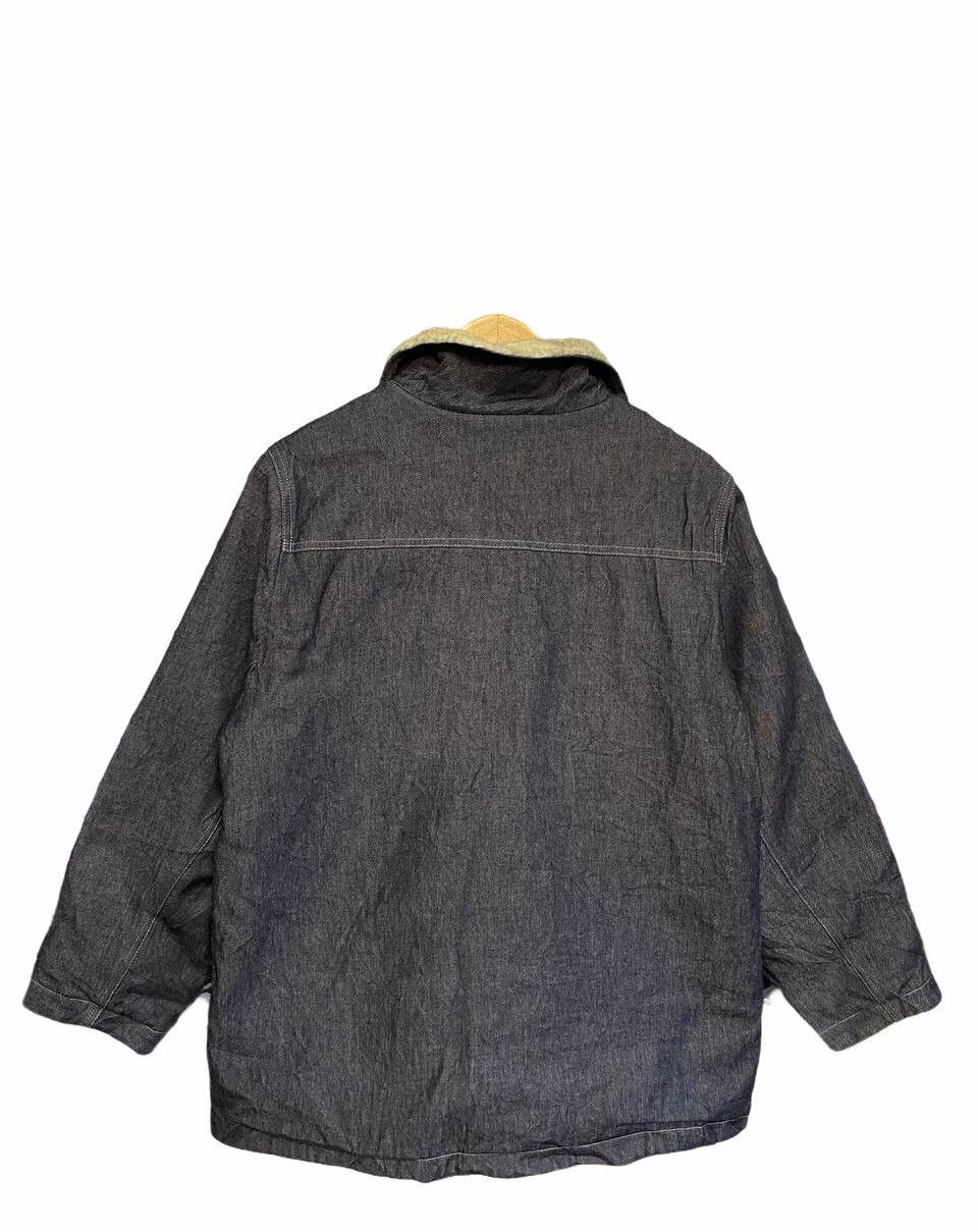Japanese Brand Queen Valman Denim Sherpa Chore Coat Size US L / EU 52-54 / 3 - 2 Thumbnail