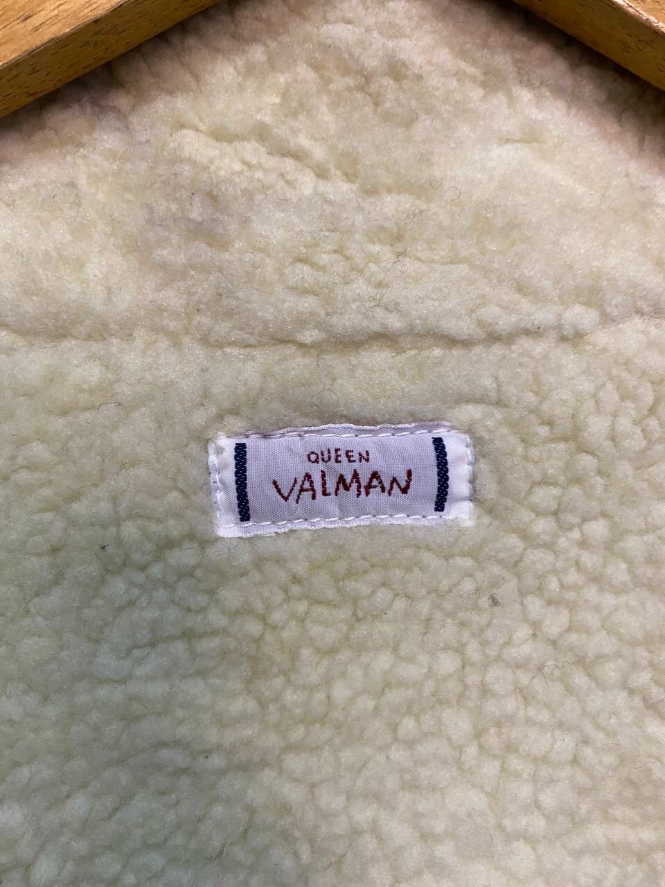 Japanese Brand Queen Valman Denim Sherpa Chore Coat Size US L / EU 52-54 / 3 - 11 Thumbnail