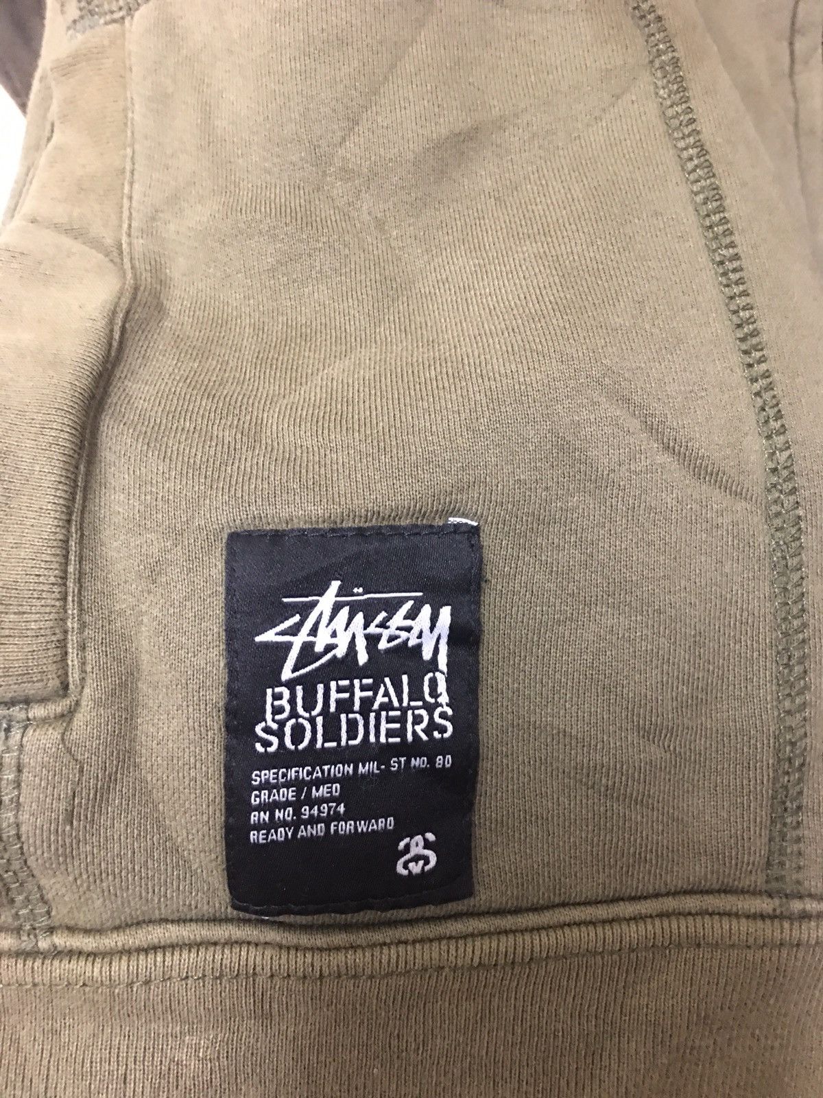 Stussy 🔥STEAL Stussy x Buffalo Soldier Hoodie Size US M / EU 48-50 / 2 - 7 Thumbnail
