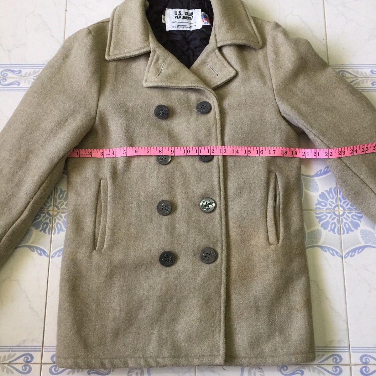 Schott Vintage double breasted Jacket Schott USA Size US S / EU 44-46 / 1 - 10 Thumbnail