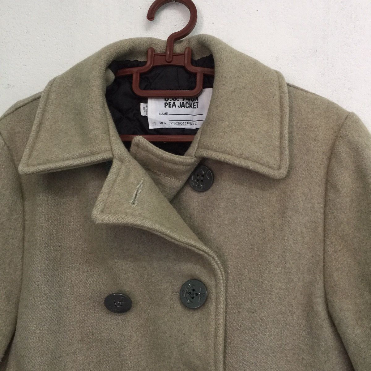 Schott Vintage double breasted Jacket Schott USA Size US S / EU 44-46 / 1 - 6 Thumbnail