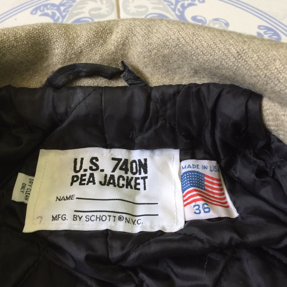 Schott Vintage double breasted Jacket Schott USA Size US S / EU 44-46 / 1 - 9 Thumbnail