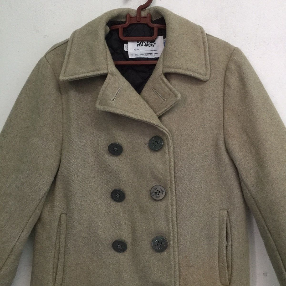 Schott Vintage double breasted Jacket Schott USA Size US S / EU 44-46 / 1 - 5 Thumbnail