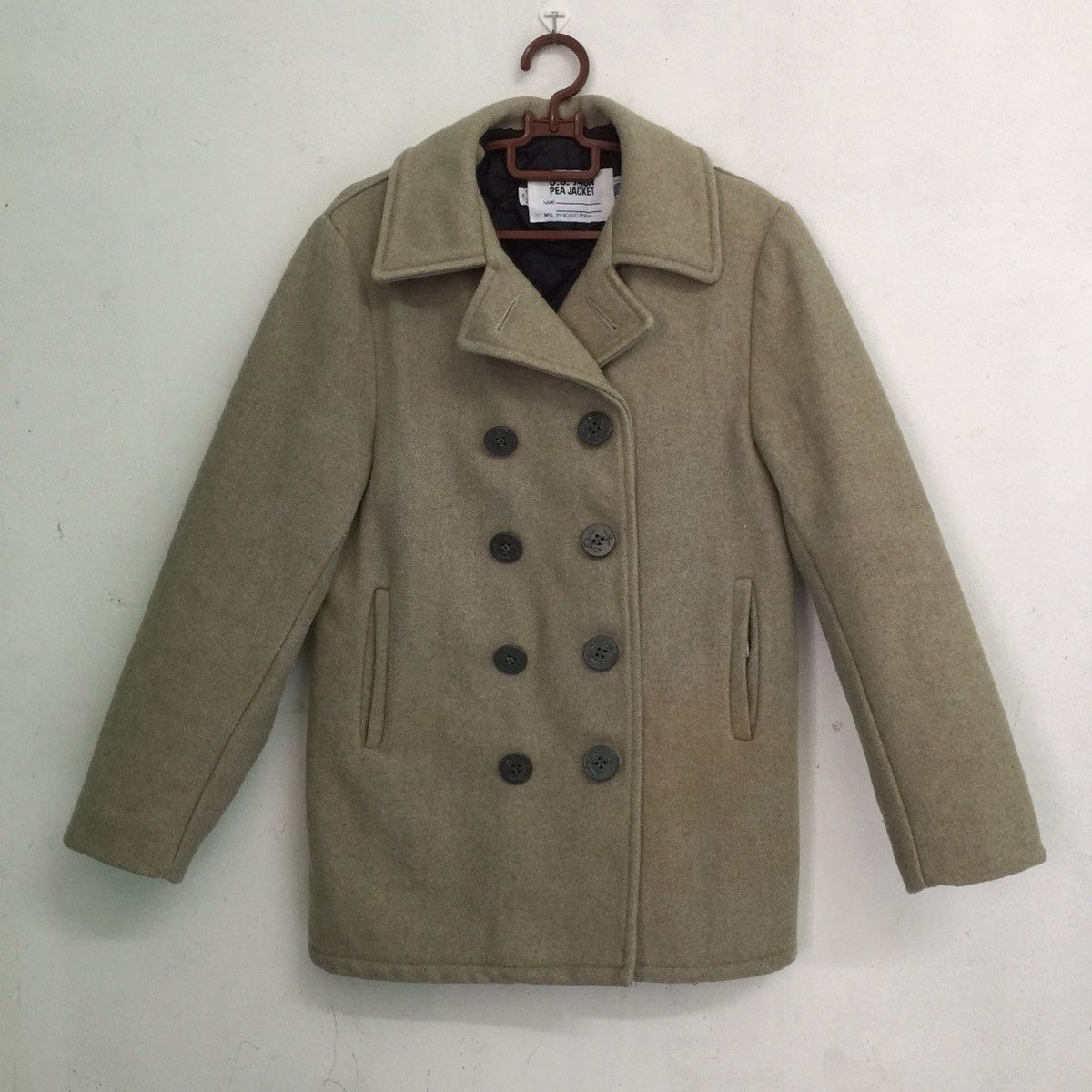 Schott Vintage double breasted Jacket Schott USA Size US S / EU 44-46 / 1 - 1 Thumbnail