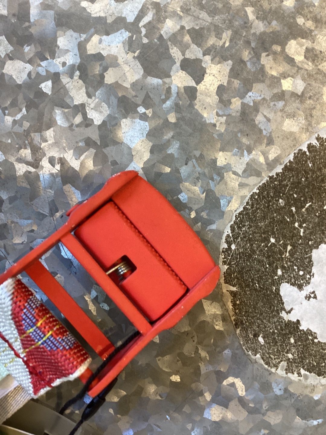 Off-White Off white red white stripe industrial belt Size ONE SIZE - 6 Thumbnail