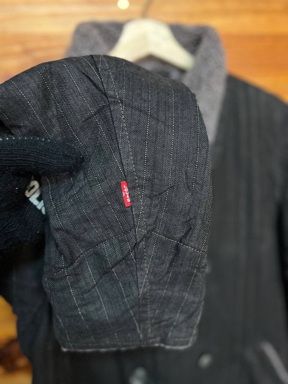 Levi's LEVI’S MOVIN ON DOUBLE BREAST SHERPA LINED JACKET Size US M / EU 48-50 / 2 - 7 Thumbnail