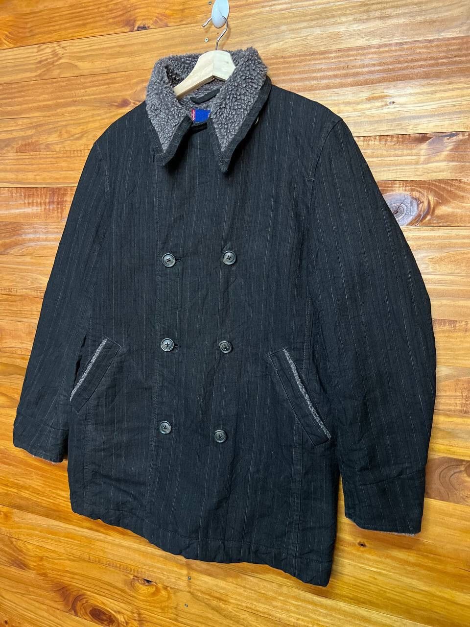 Levi's LEVI’S MOVIN ON DOUBLE BREAST SHERPA LINED JACKET Size US M / EU 48-50 / 2 - 4 Thumbnail