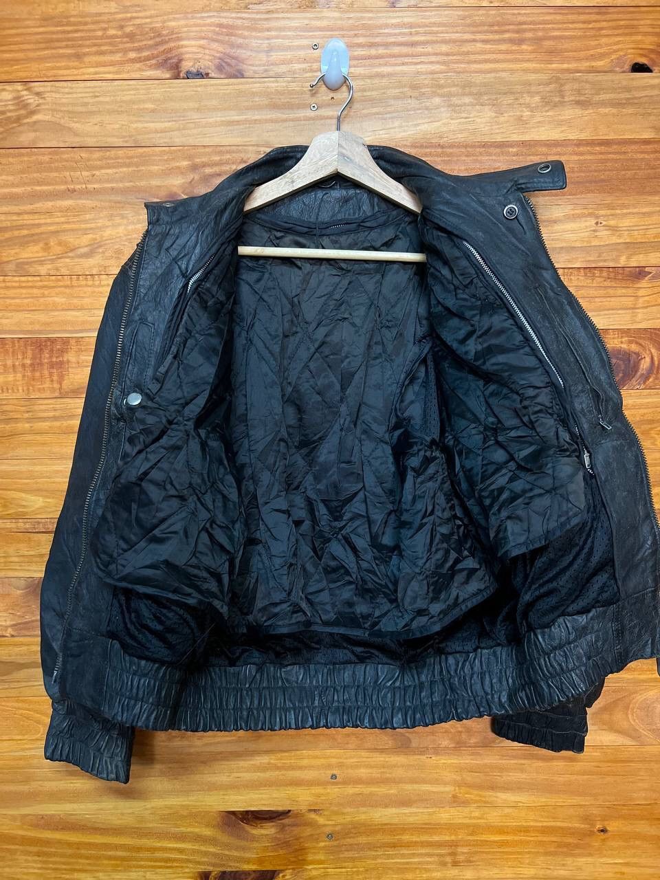 Genuine Leather VINTAGE MW-JAK BIKER LEATHER JACKET Size US M / EU 48-50 / 2 - 15 Thumbnail