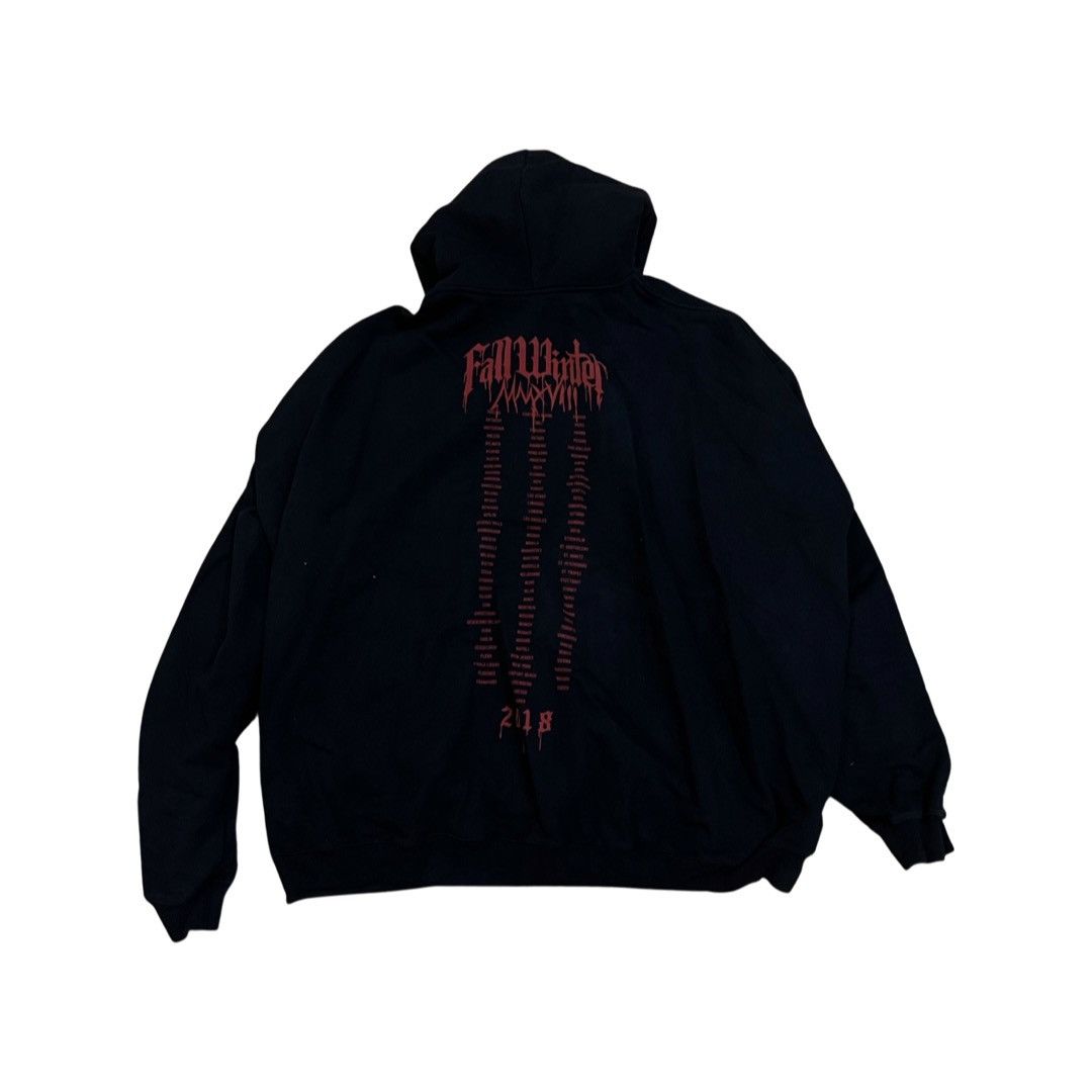 Vetements Metal logo tour hoodie Size US M / EU 48-50 / 2 - 2 Thumbnail