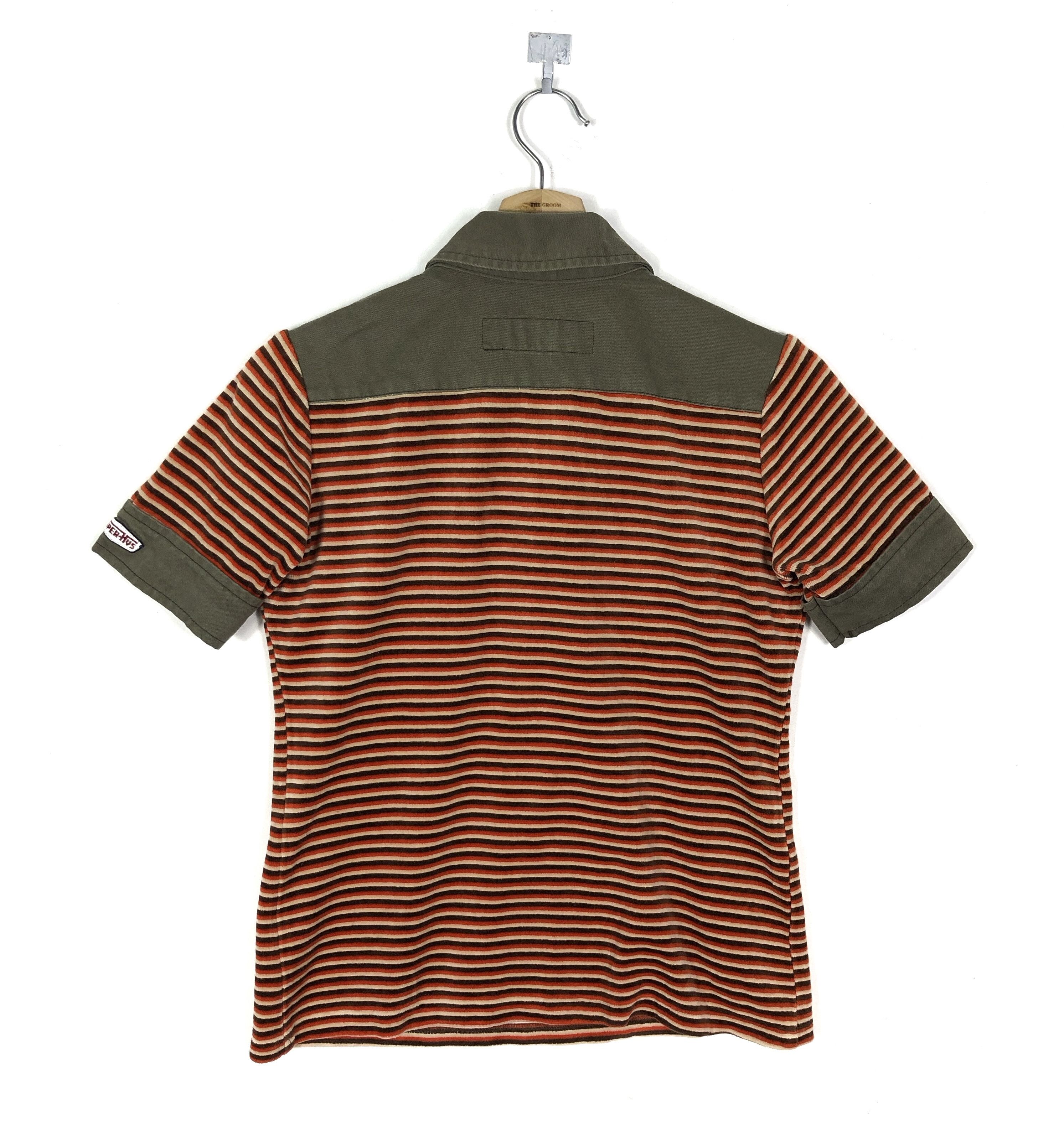 Hysteric Glamour VINTAGE 90’S HG SUPER-HYS VELVET COTTON POLO Size S / US 4 / IT 40 - 2 Thumbnail